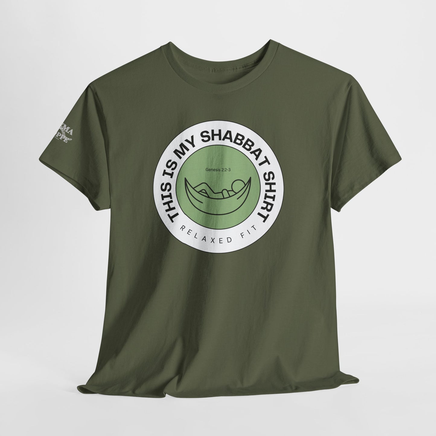 This Is My Shabbat Shirt — Chilling Out Is a Commandment Hammock Sabbath Cotton Tee