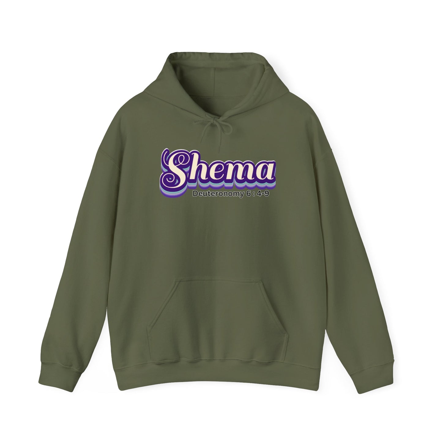 Retro Shema Unisex Heavy Blend™ Hooded Sweatshirt