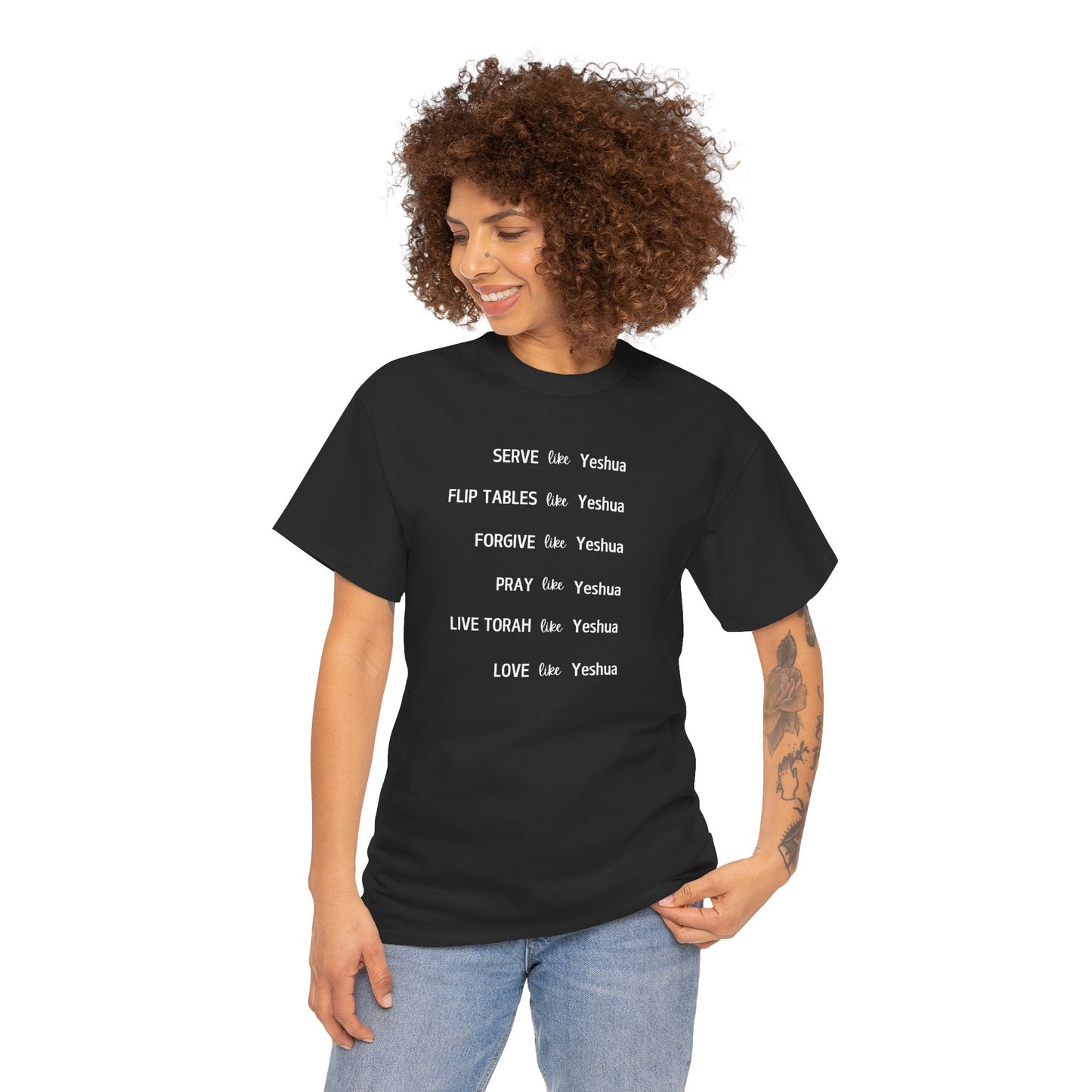 Inspired by Yeshua - Unisex Heavy Cotton Tee