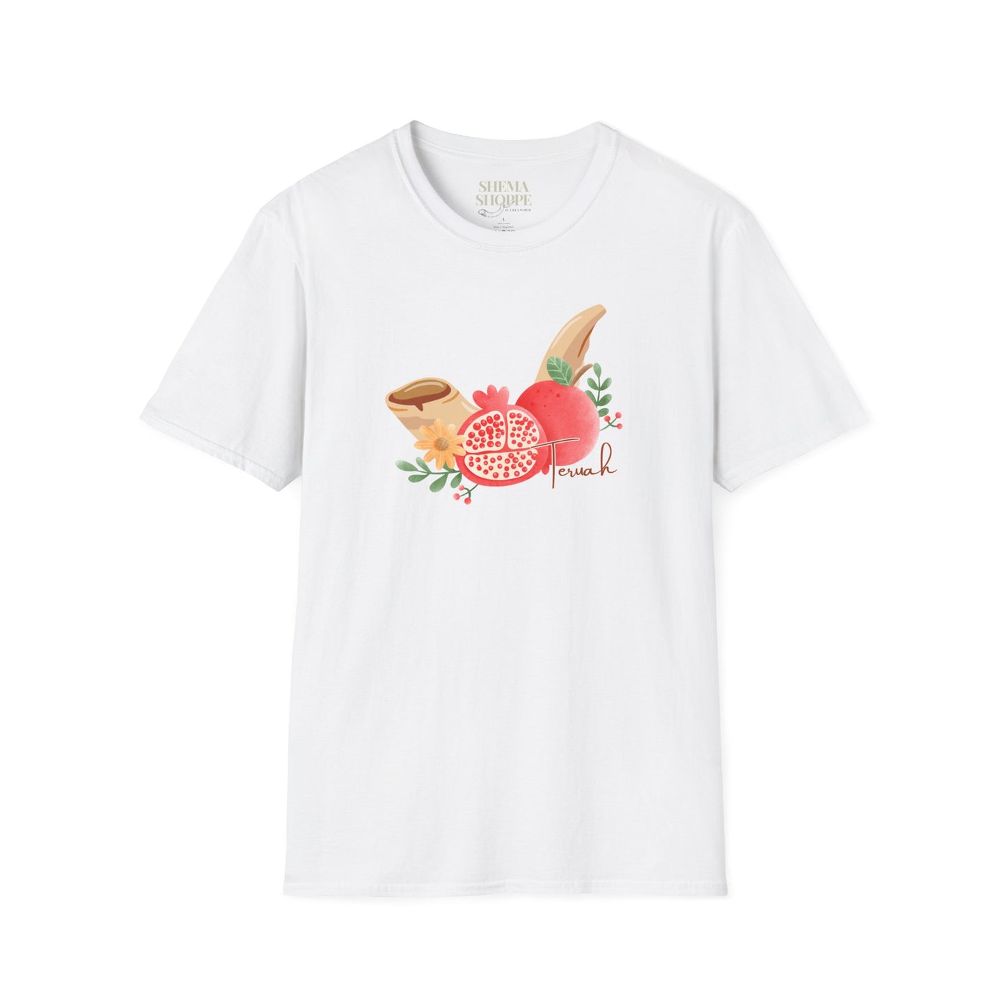 Yom Teruah Softstyle T-Shirt - Biblical Feast of Trumpets Design