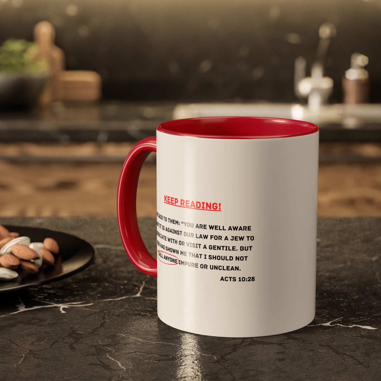 Straight Outta Context Mug, 11oz or 15oz Color Pop