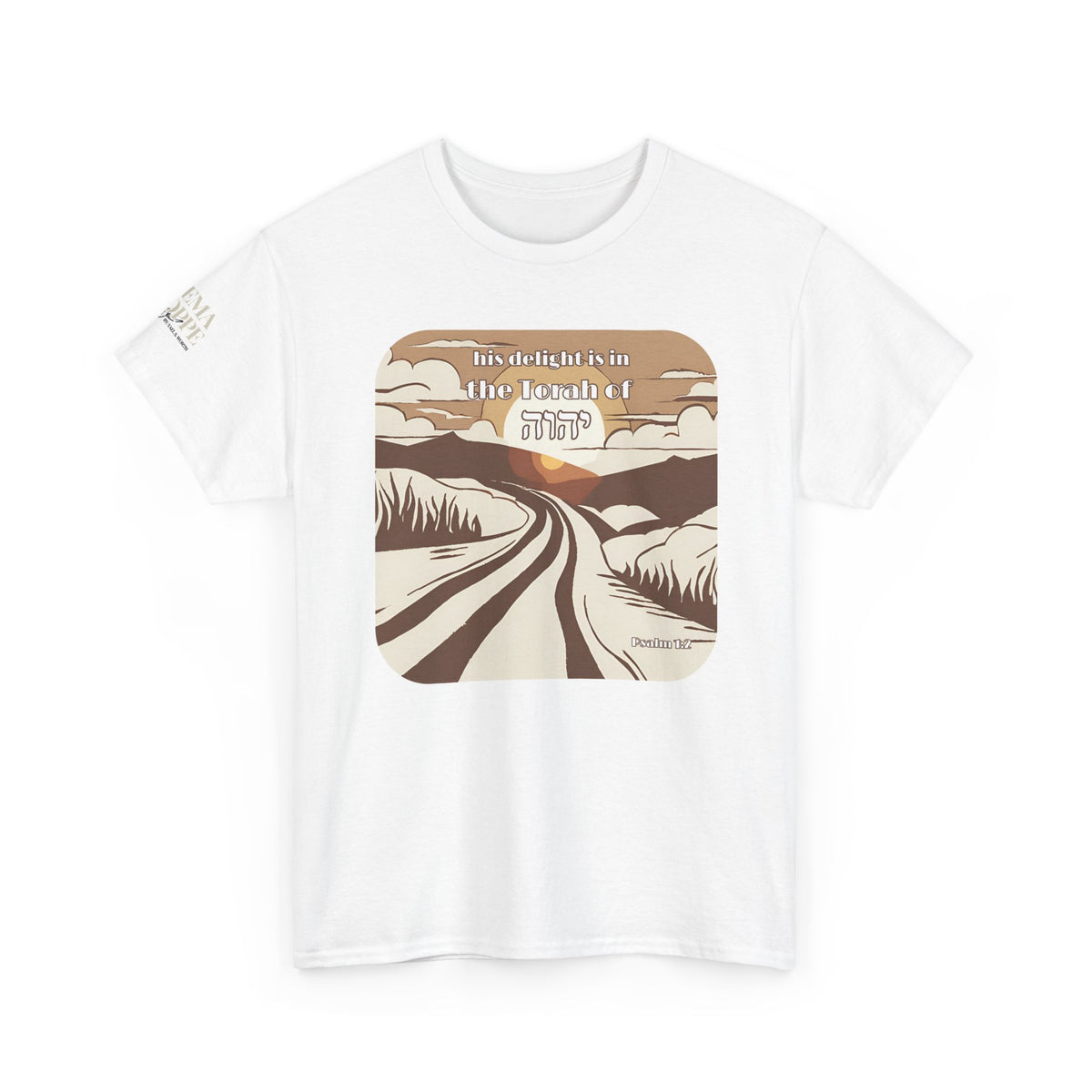 His Delight Vintage Narrow Path Shirt Psalm 1:2