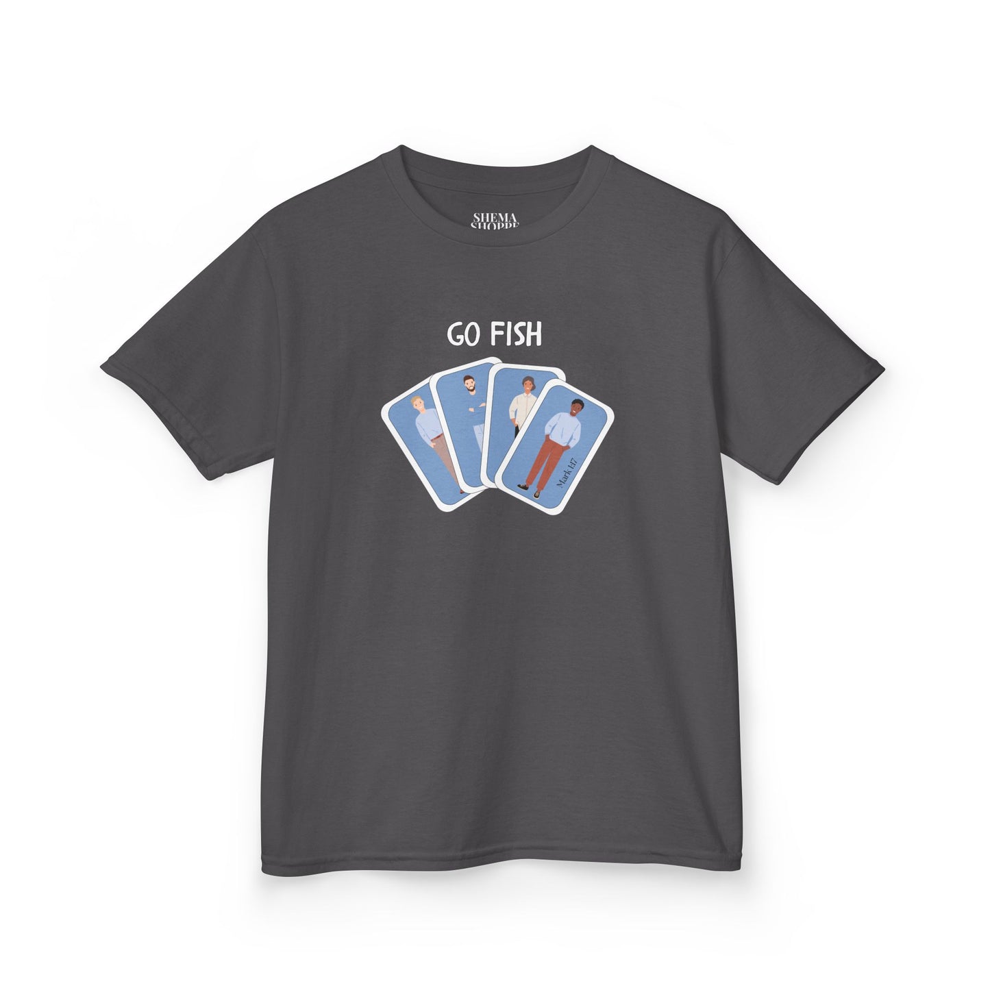 Fishers of Men Go Fish Bible Verse Kid's Cotton T-shirt