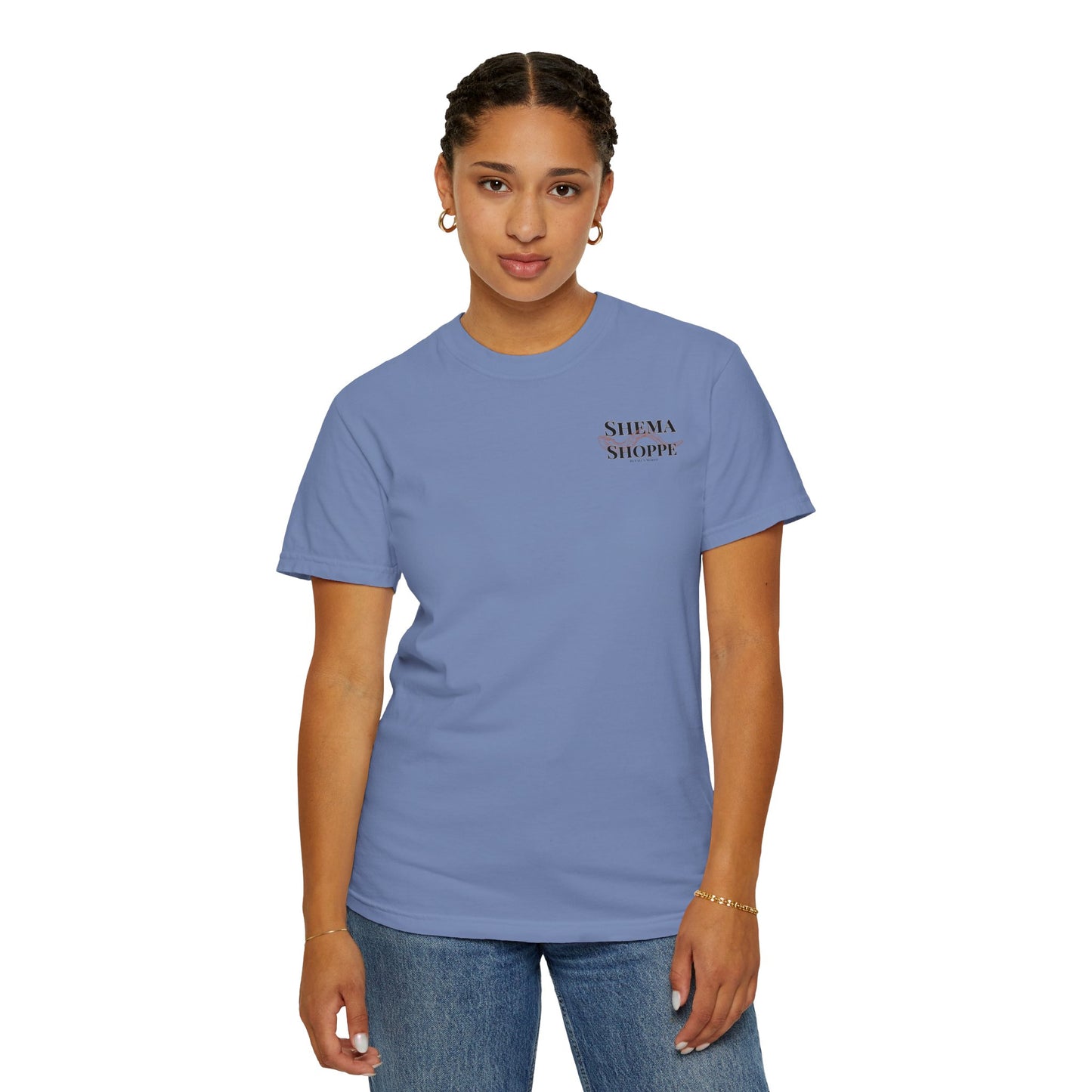 Open your Mouth Garment-Dyed T-Shirt — Rescue the Oppressed Back Print