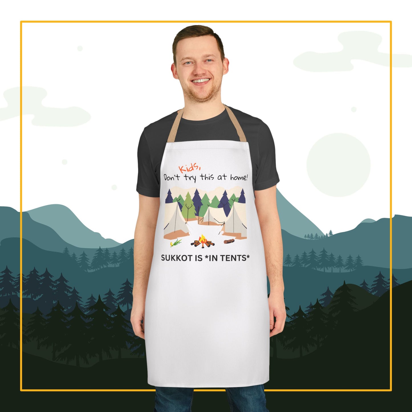 Sukkot Apron, 5-Color Strap Options