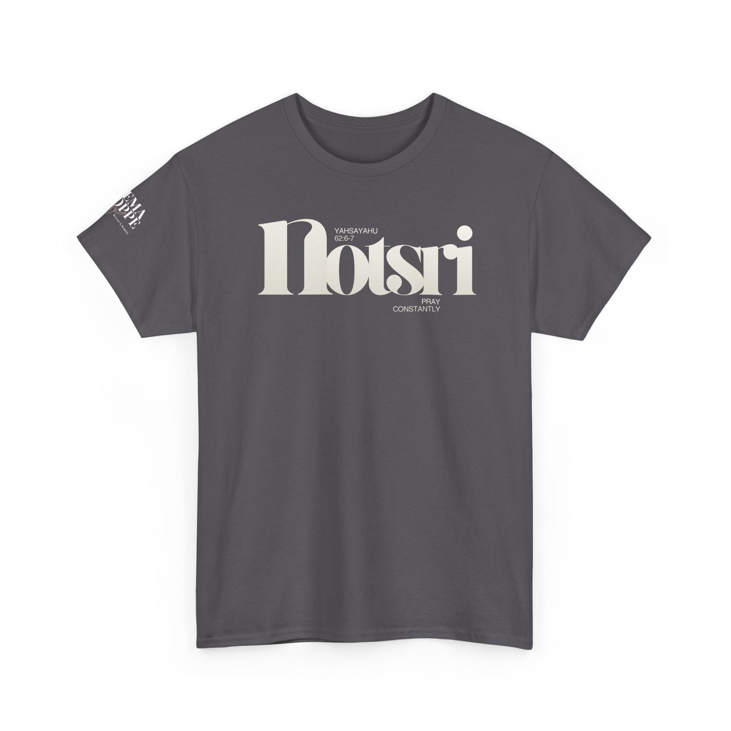 Notsri Minimalist Logo Tee Watchman Shirt