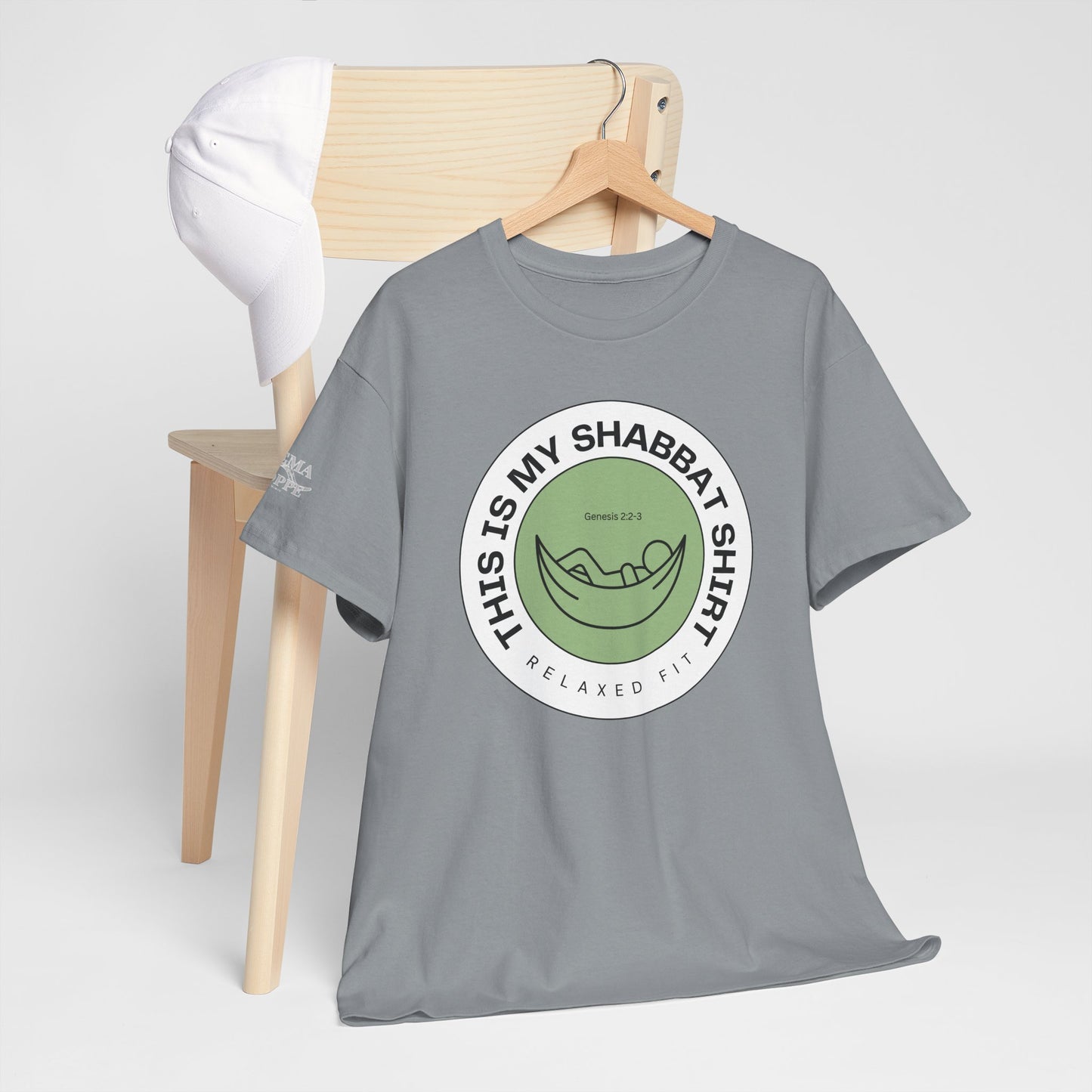 This Is My Shabbat Shirt — Chilling Out Is a Commandment Hammock Sabbath Cotton Tee