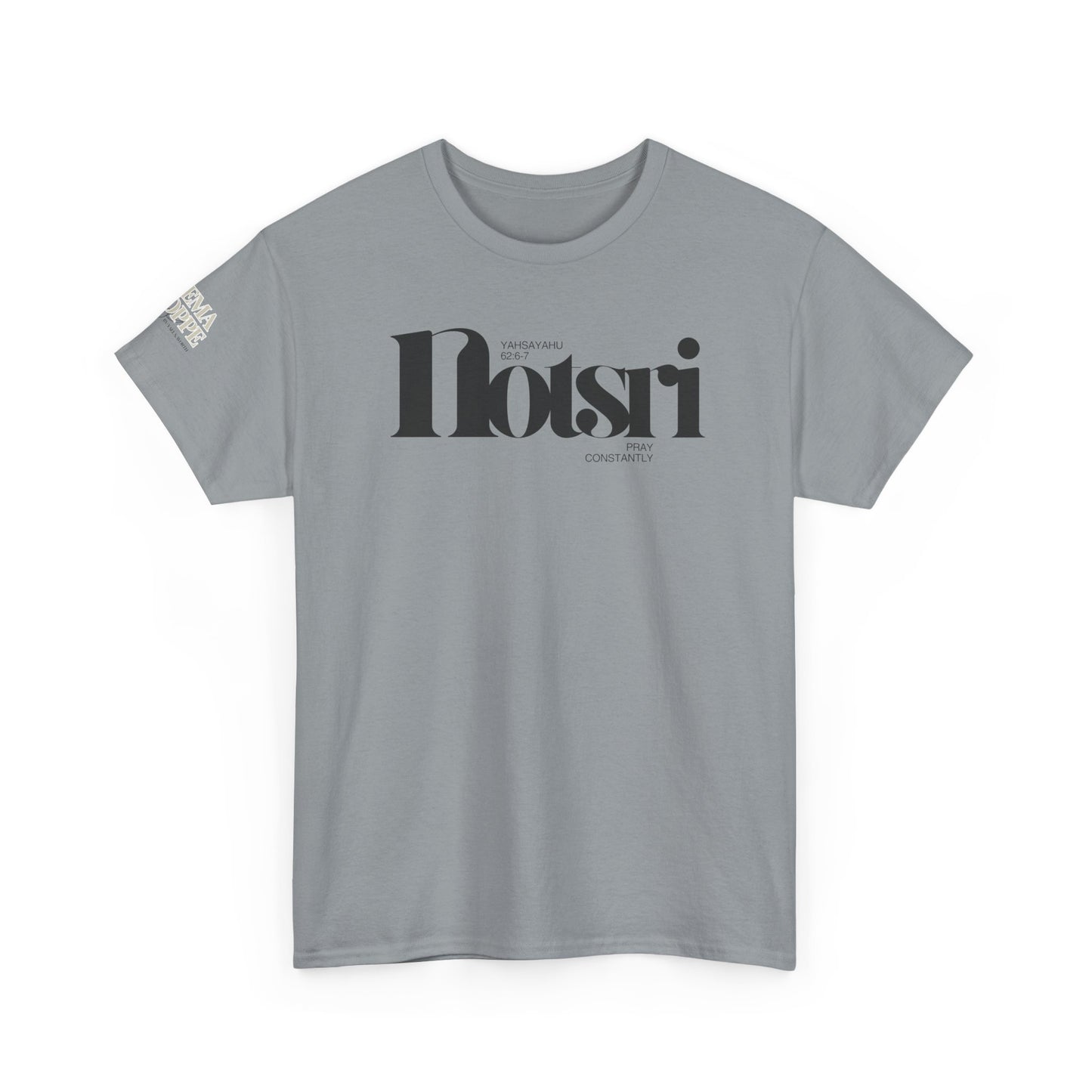Notsri Minimalist Logo Tee Watchman Shirt