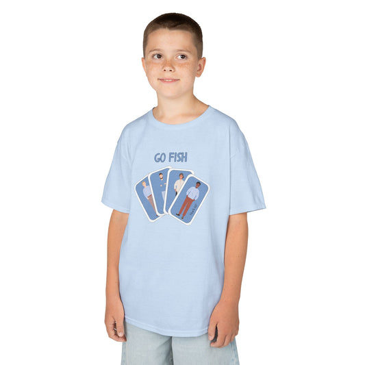 Fishers of Men Go Fish Bible Verse Kid's Cotton T-shirt