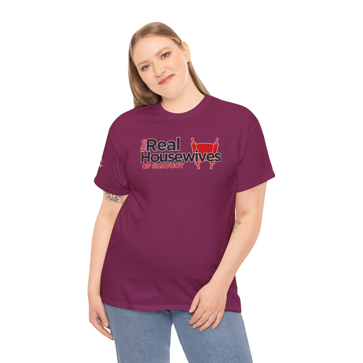 The Real Housewives of Shavuot Torah Scrolls T-Shirt Feast of Weeks Pentecost Cotton Tee