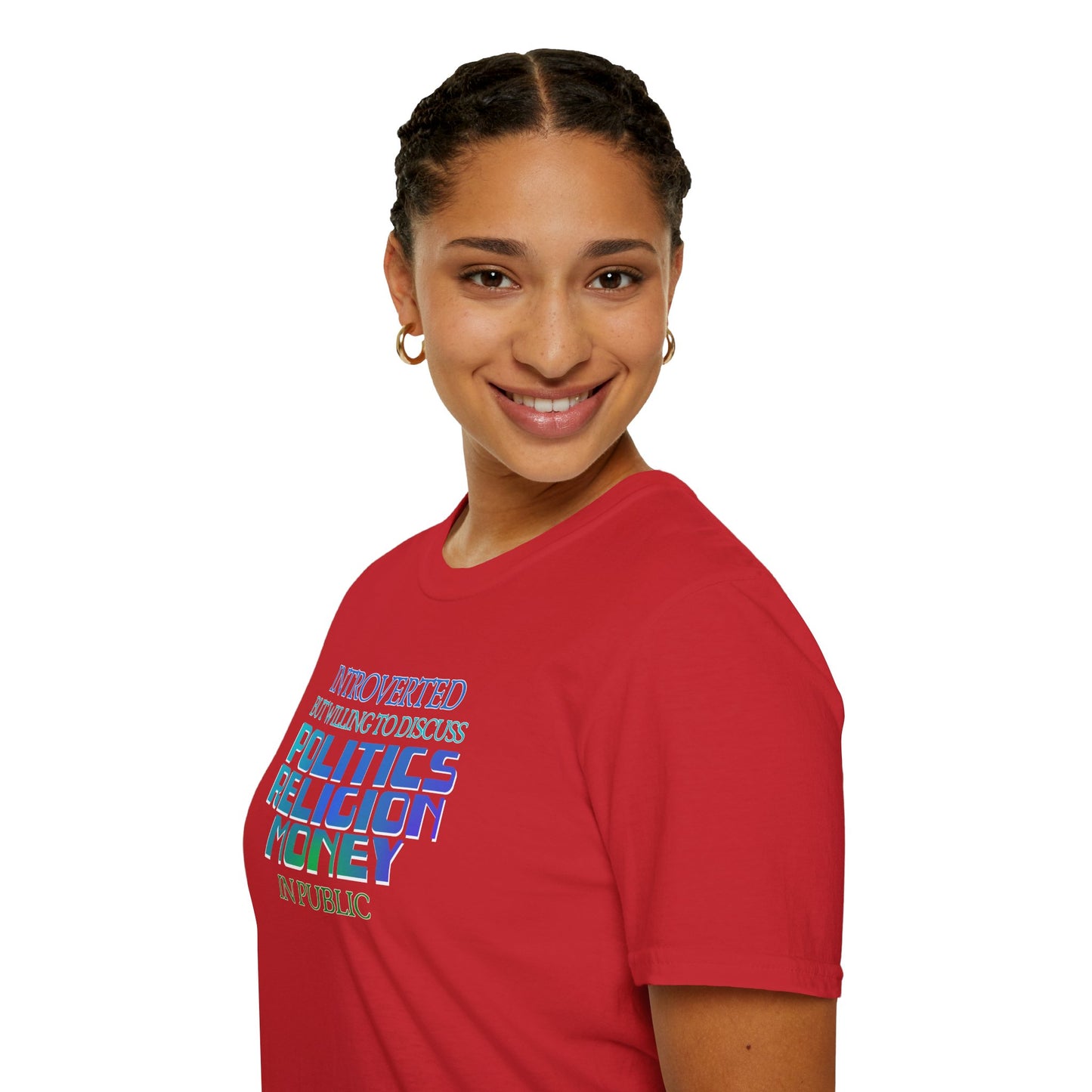 Introverted Politics Religion Money T-Shirt