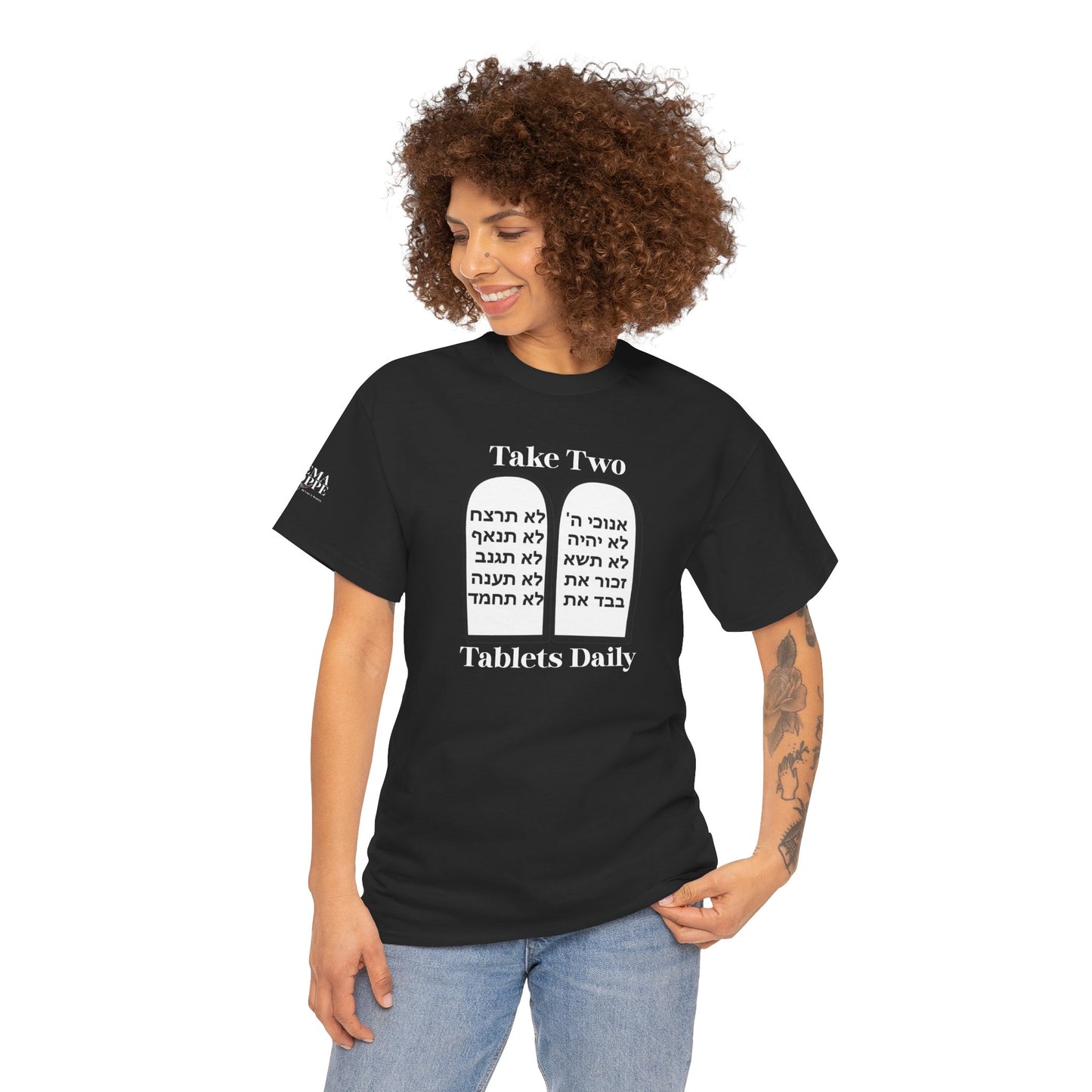 Unisex Tee Take Two Tablets Daily Commandments Shirt