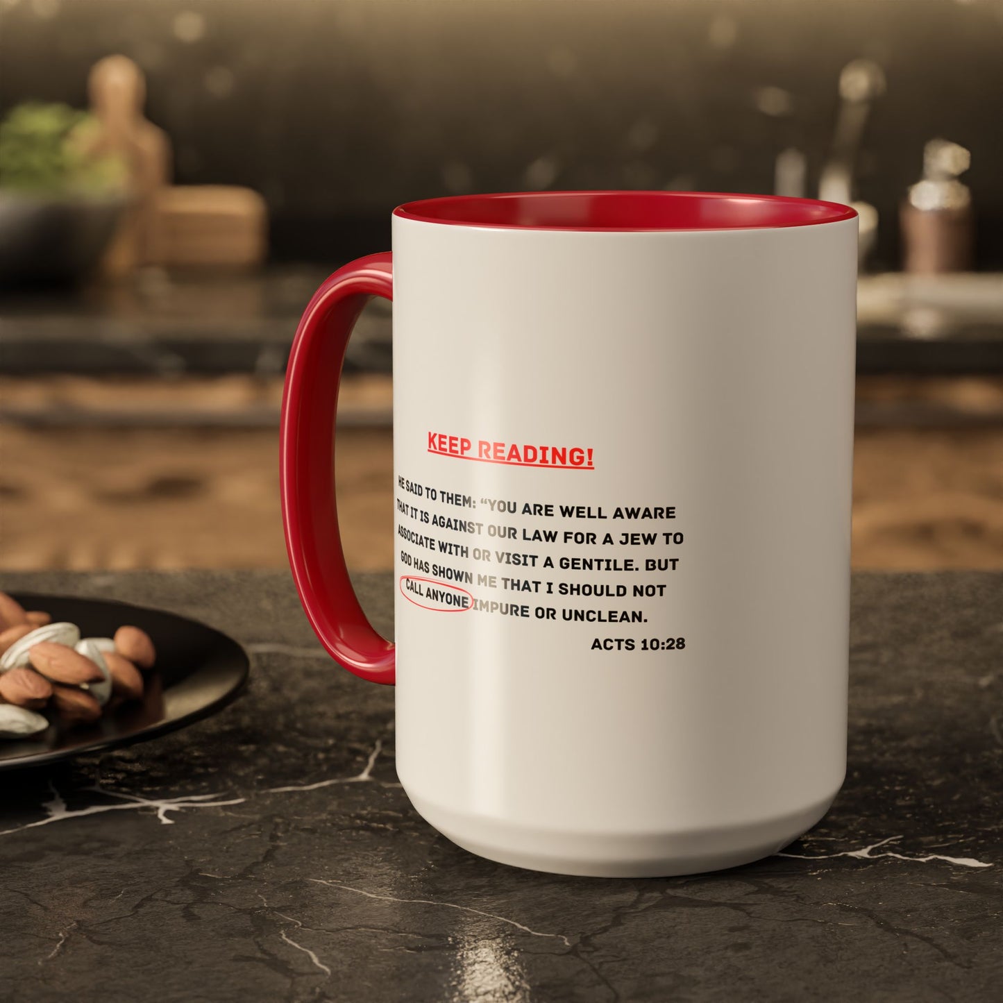 Straight Outta Context Mug, 11oz or 15oz Color Pop