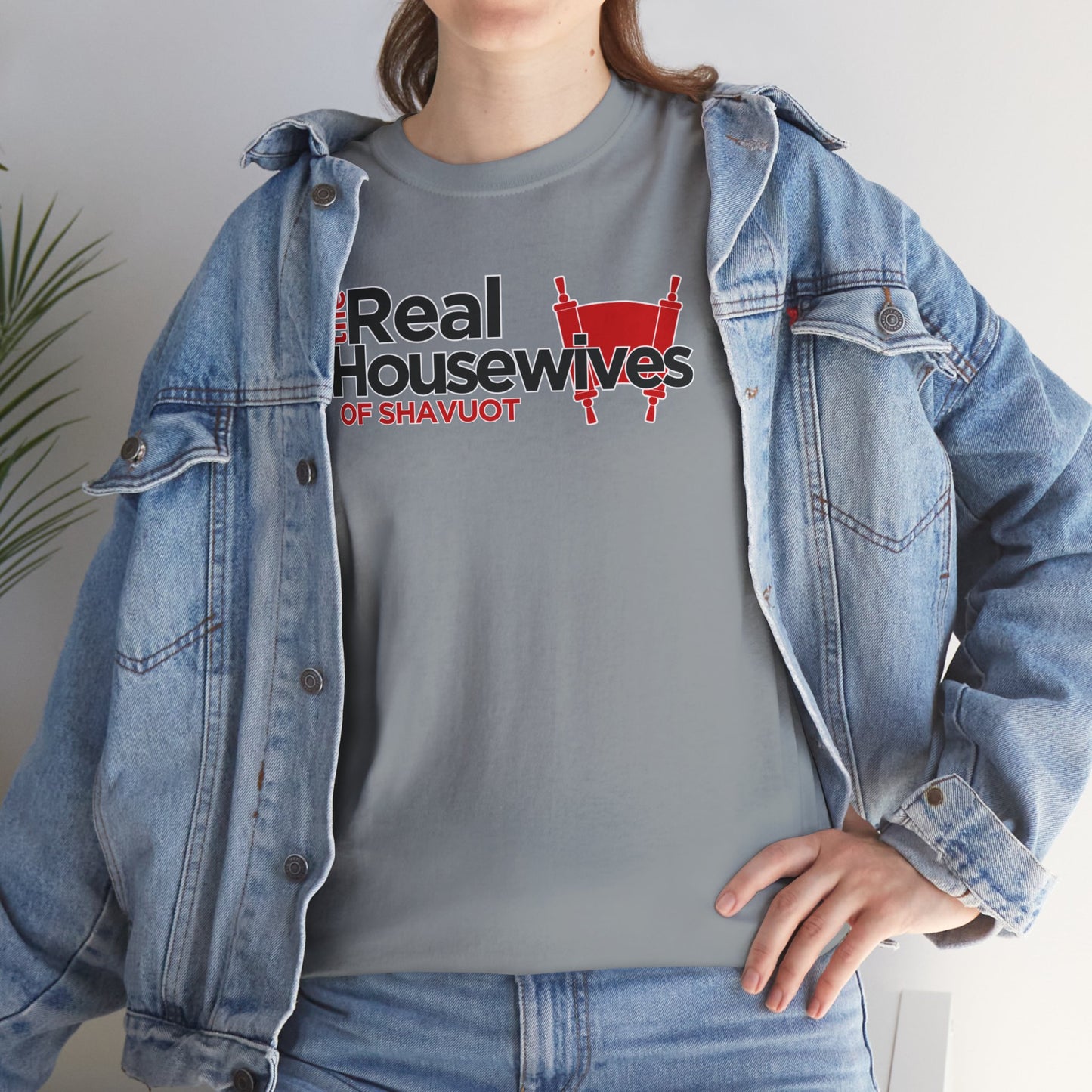 The Real Housewives of Shavuot Torah Scrolls T-Shirt Feast of Weeks Pentecost Cotton Tee