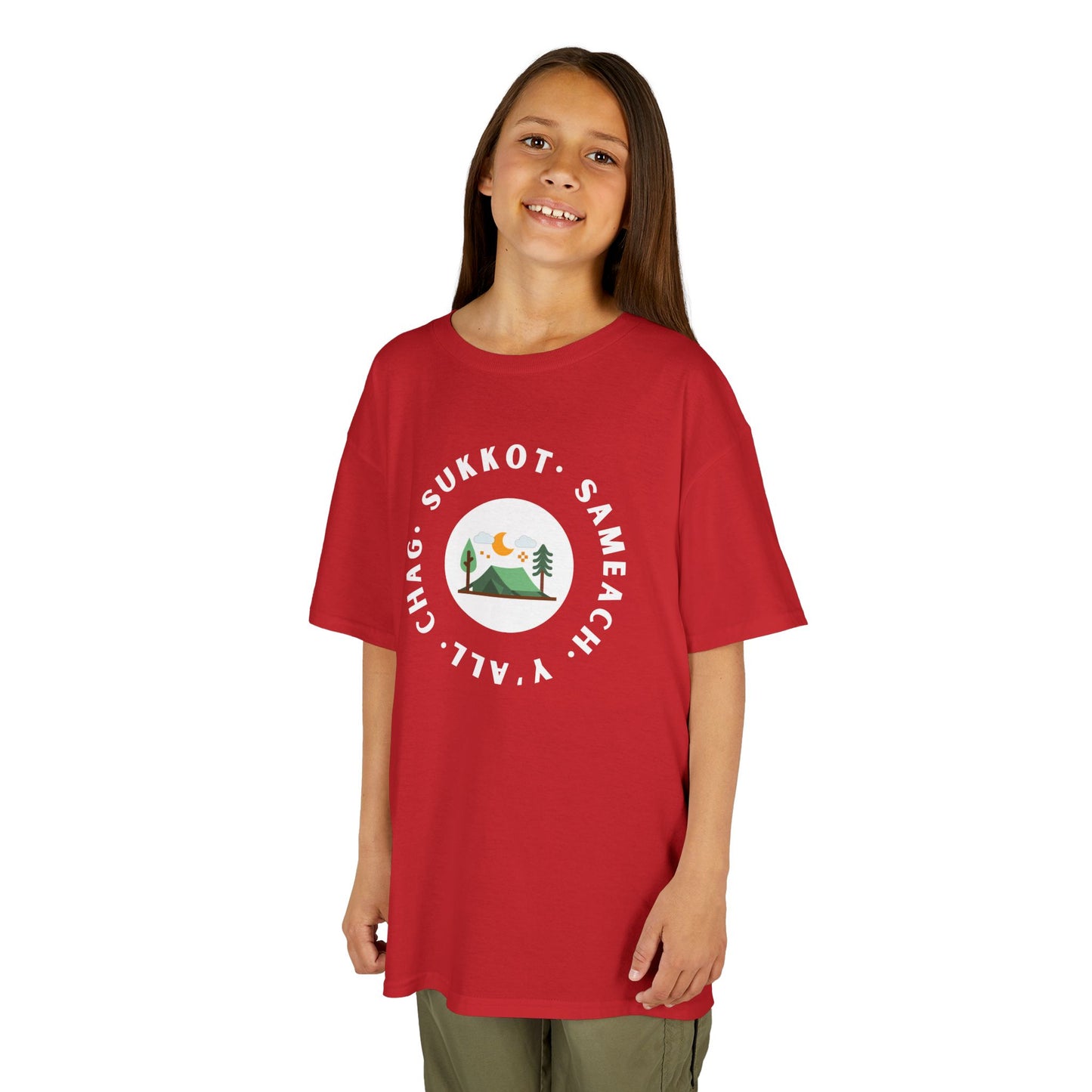 Sukkot Tabernacles Kids Heavy Cotton™ Tee