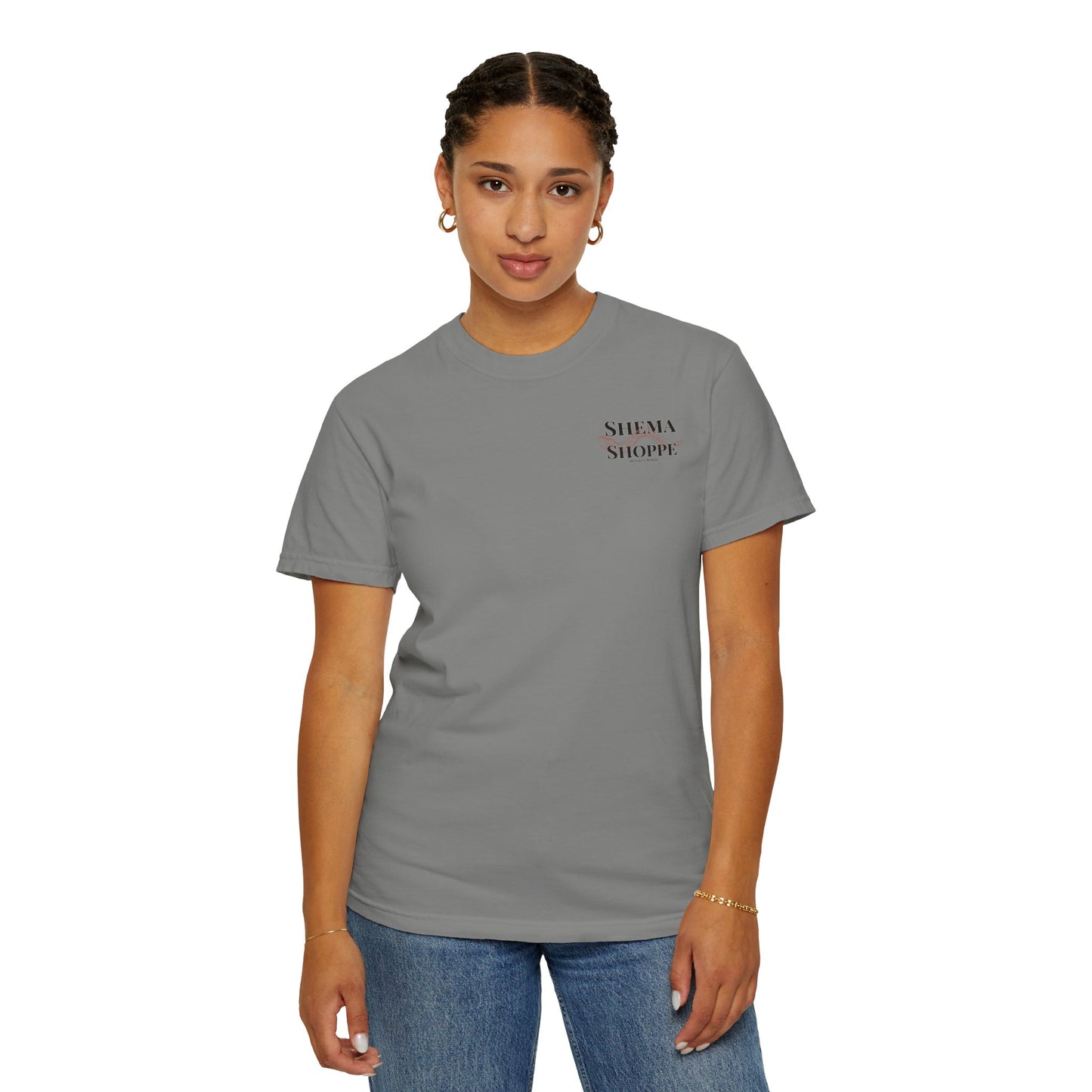 Open your Mouth Garment-Dyed T-Shirt — Rescue the Oppressed Back Print