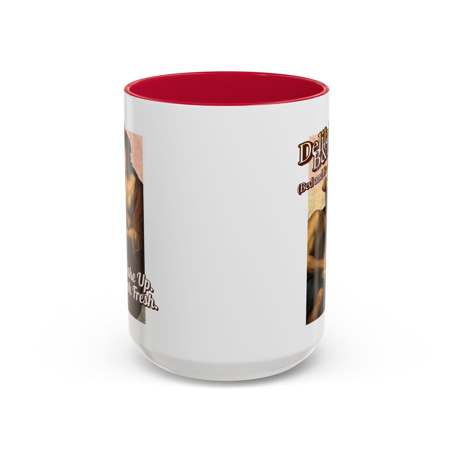 Funny Vintage Sampson Delilah's B&B Coffee Mug