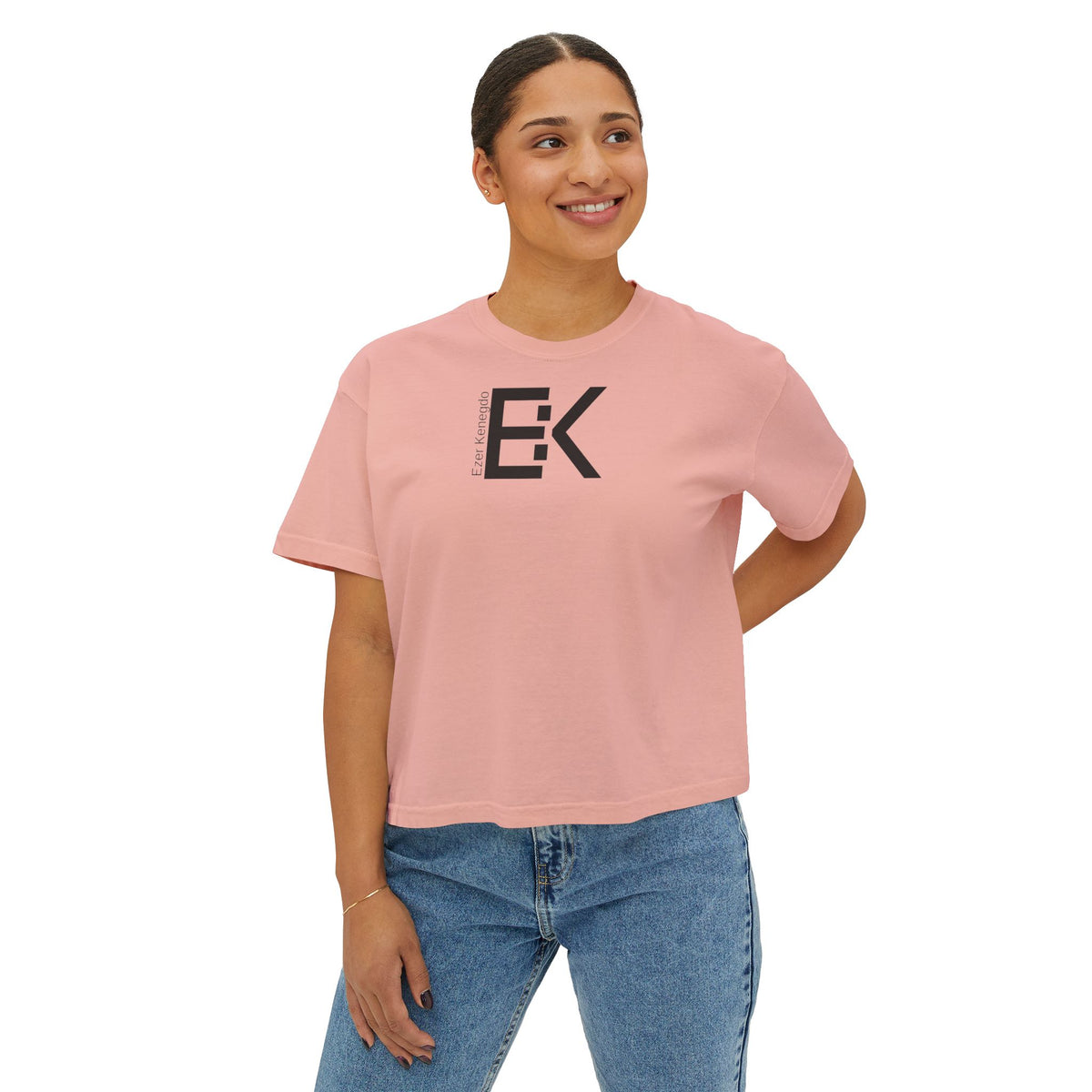 Ezer Kenegdo Boxy Cotton Tee