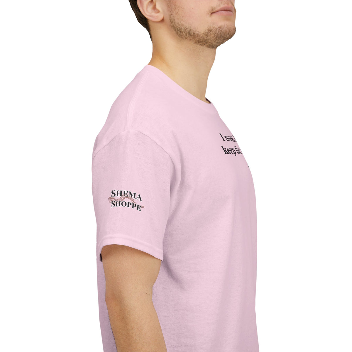 Biblical Quote Tee — "I must, by all means, keep the coming feast..." (Acts 18:21)