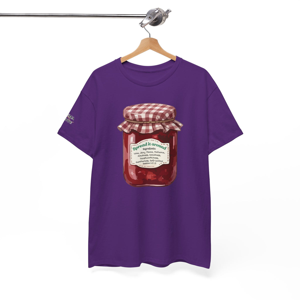 Fruit Of The Spirit Graphic Tee — Vintage Preserves "Spread it Around" T‑Shirt Galations