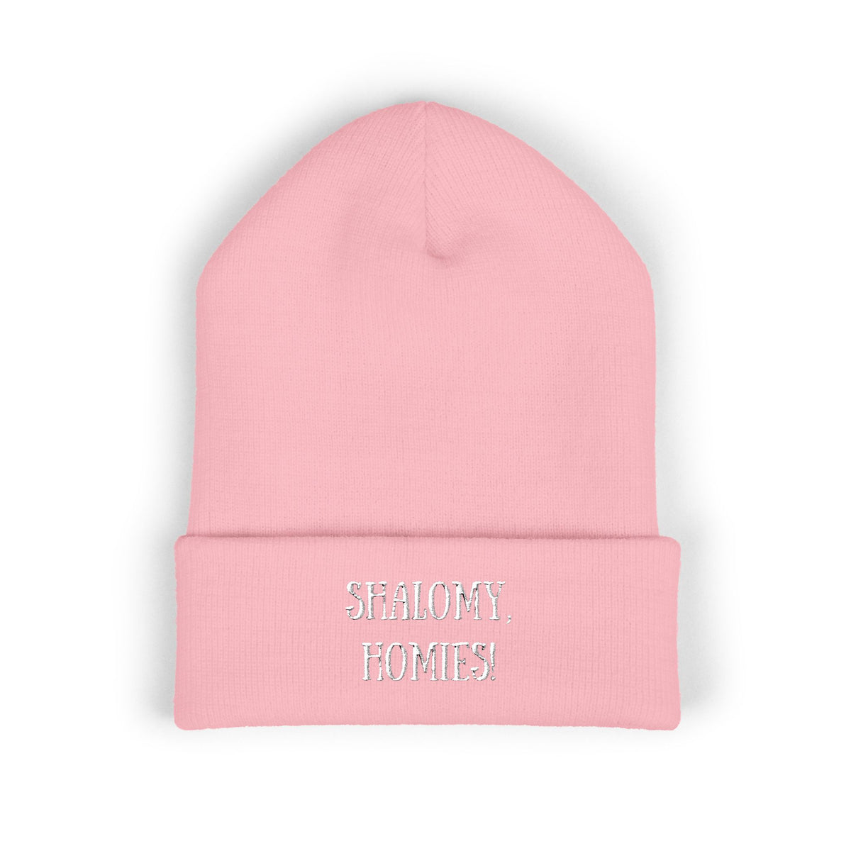 Shalomy, Homies! (Canadian Shipping) Embroidered Cuffed Beanie