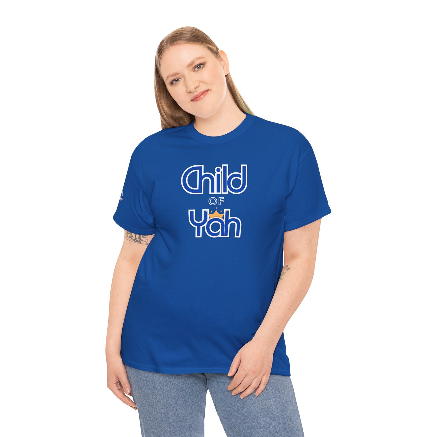 Child of Yah T-Shirt – Faith-Inspired Biblical Cotton Tee