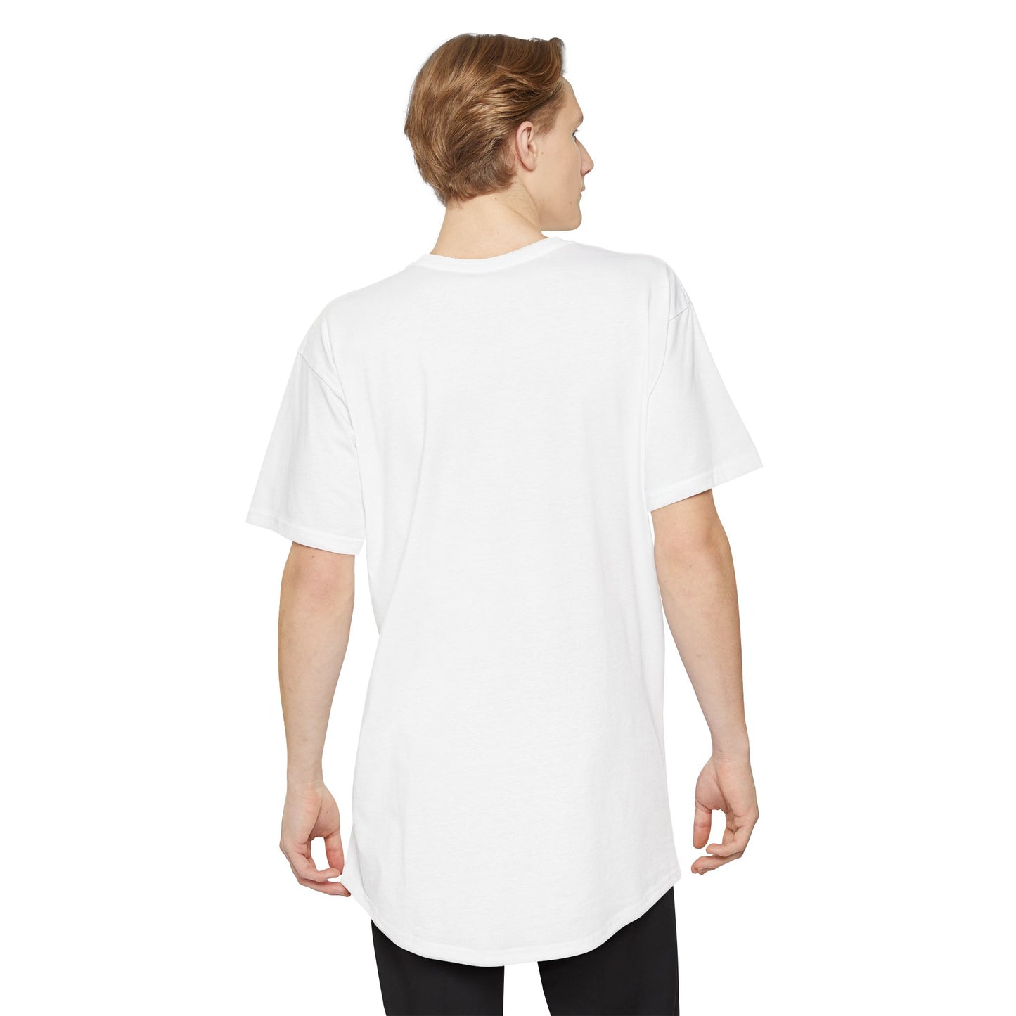 Bigfoot Sukkot Urban Tee, Long Body T-Shirt, Unisex Graphic Tee, Biblical Fall Feast Tall Size