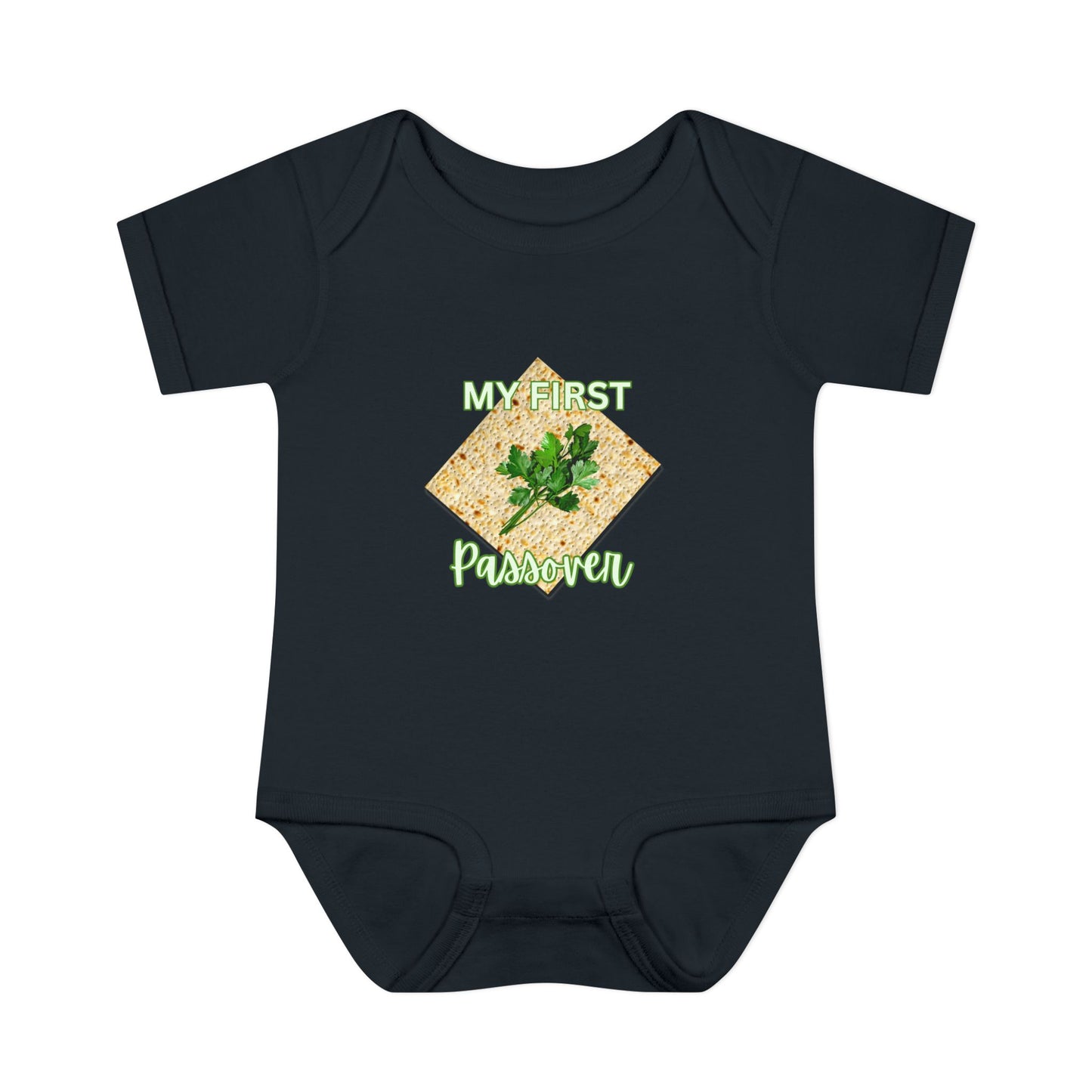 Baby Bodysuit - "My First Passover" Infant Onesie (Cute Unleavened Bread Lover Gift)