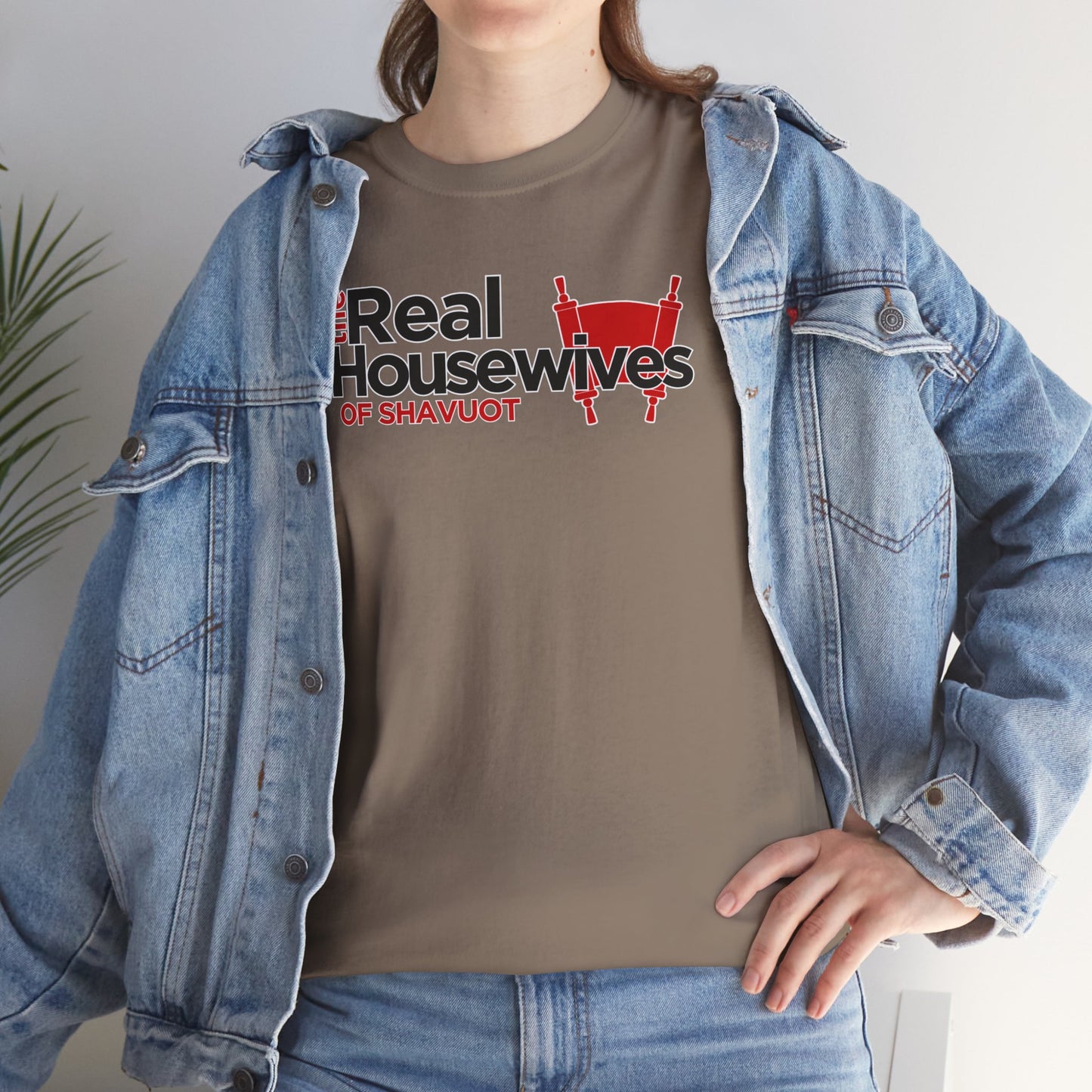 The Real Housewives of Shavuot Torah Scrolls T-Shirt Feast of Weeks Pentecost Cotton Tee