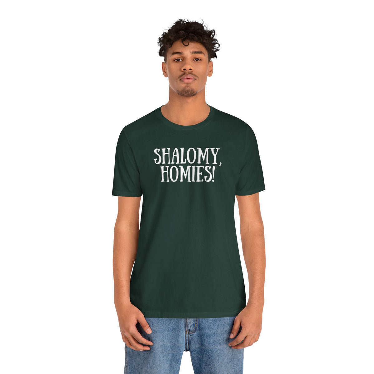 Shalomy Homies Tee - Funny Torah Obervant Greeting T-Shirt (Canada)