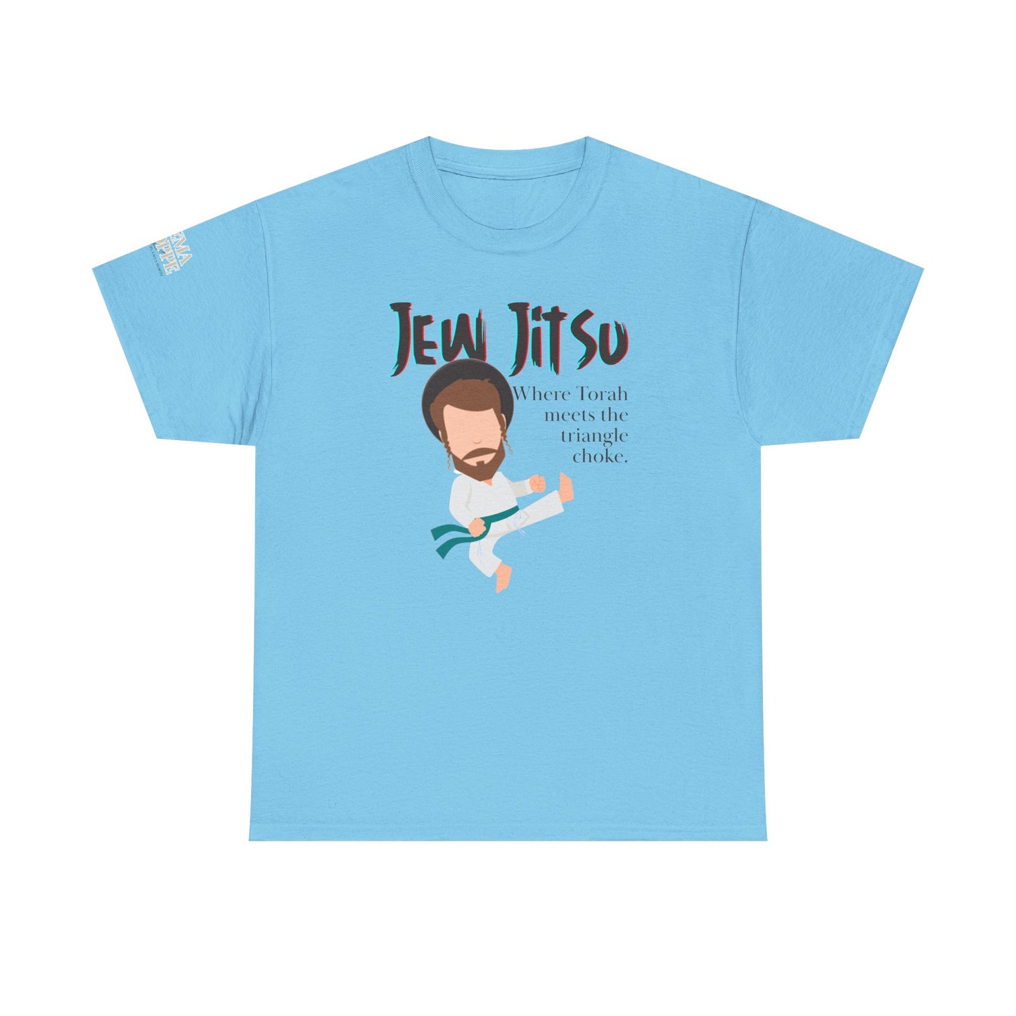 Jew Jitsu Funny Unisex Tee - Cotton Martial Arts Torah Shirt