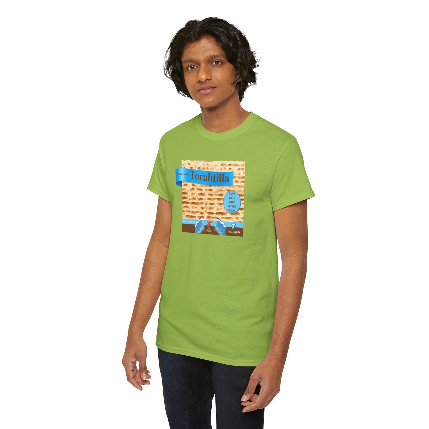 Passover Matzo Unisex Tee - Moshe's Recipe Torahtillas Cotton Funny Shirt
