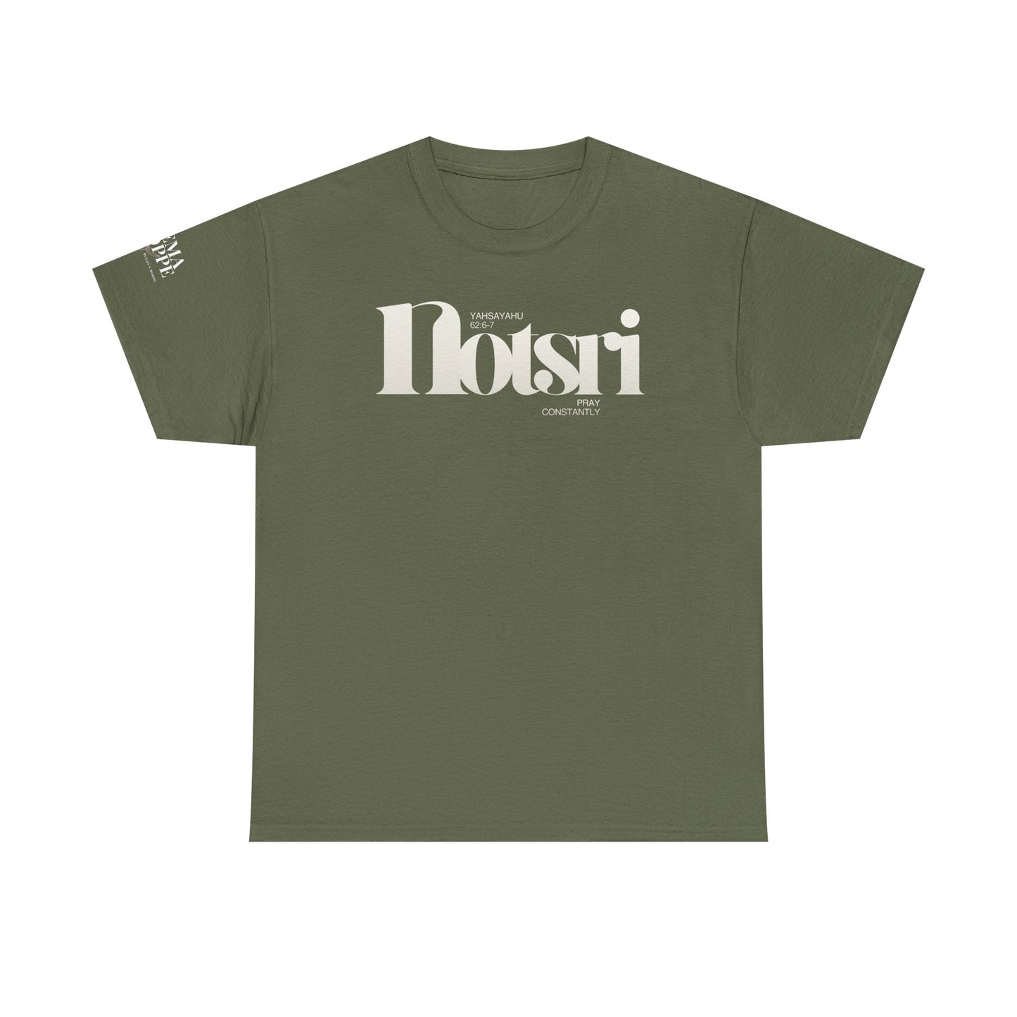 Notsri Minimalist Logo Tee Watchman Shirt