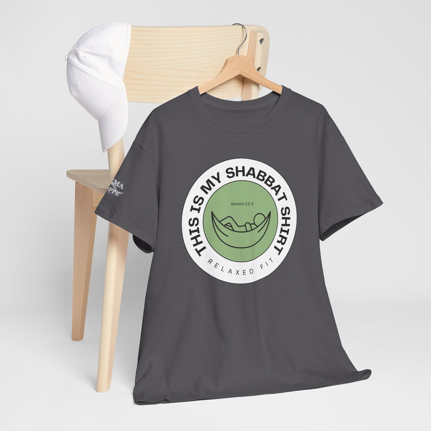This Is My Shabbat Shirt — Chilling Out Is a Commandment Hammock Sabbath Cotton Tee