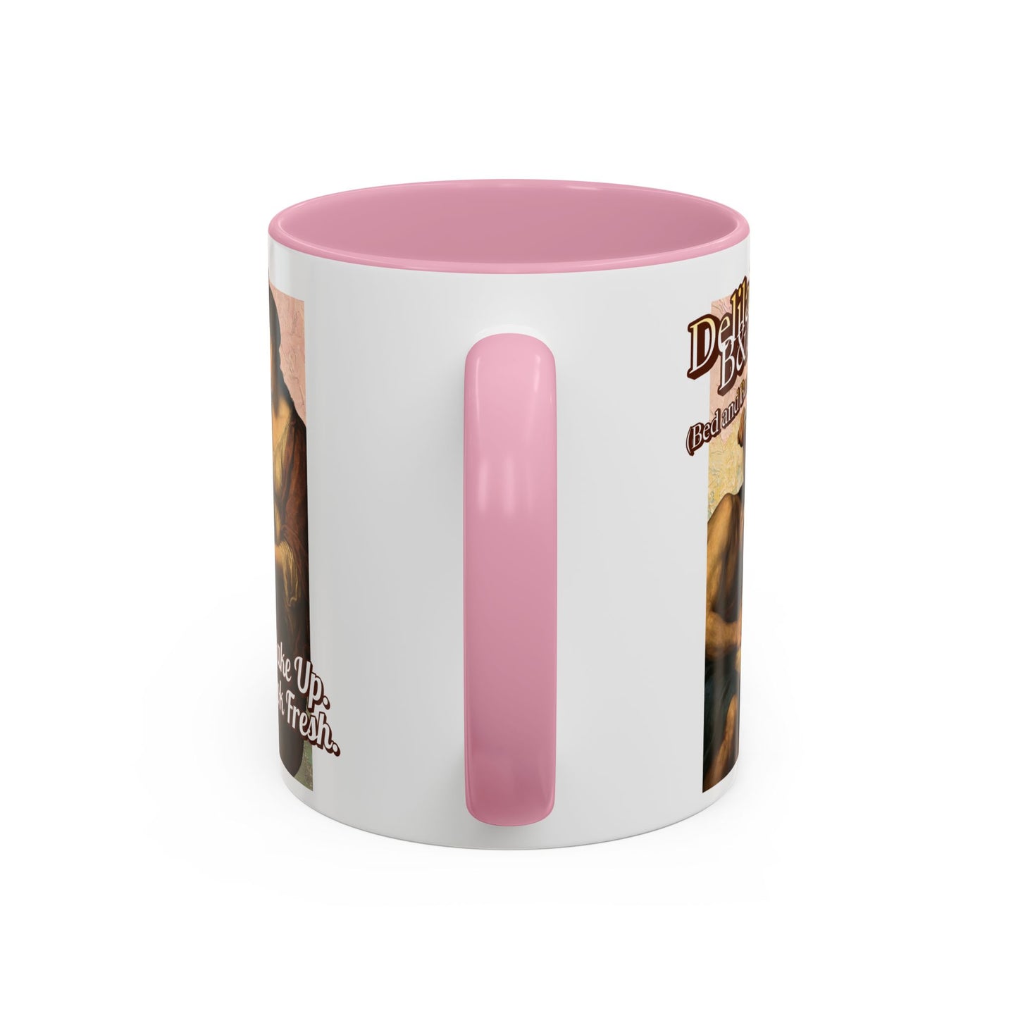 Funny Vintage Sampson Delilah's B&B Coffee Mug Bible Humor
