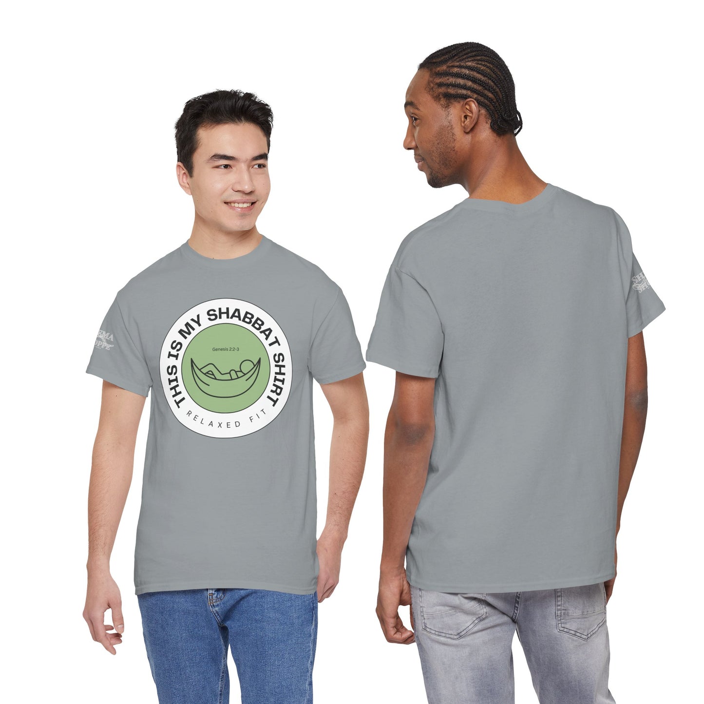 This Is My Shabbat Shirt — Chilling Out Is a Commandment Hammock Sabbath Cotton Tee