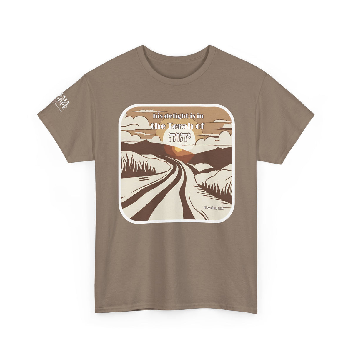His Delight Vintage Narrow Path Shirt Psalm 1:2