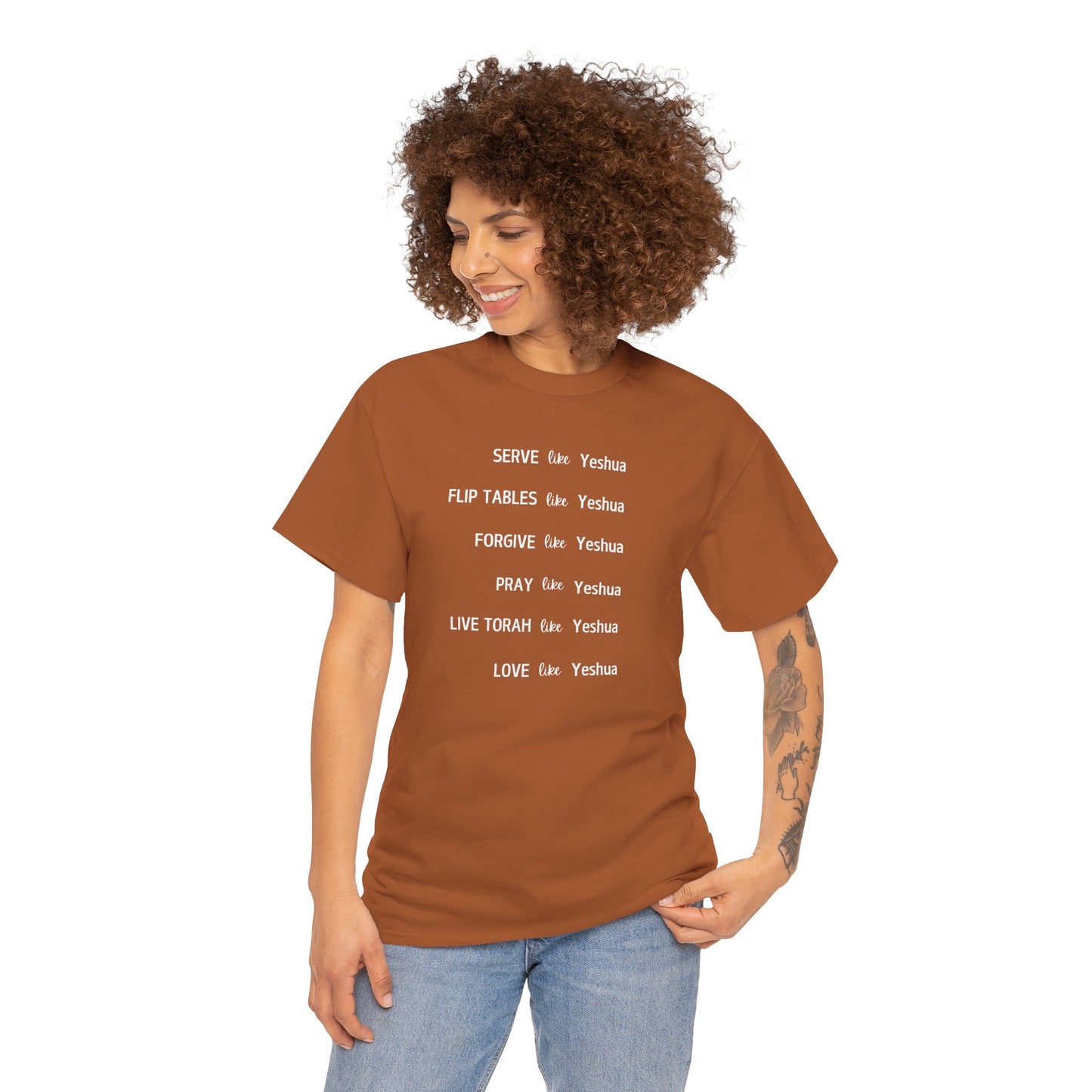 Inspired by Yeshua - Unisex Heavy Cotton Tee