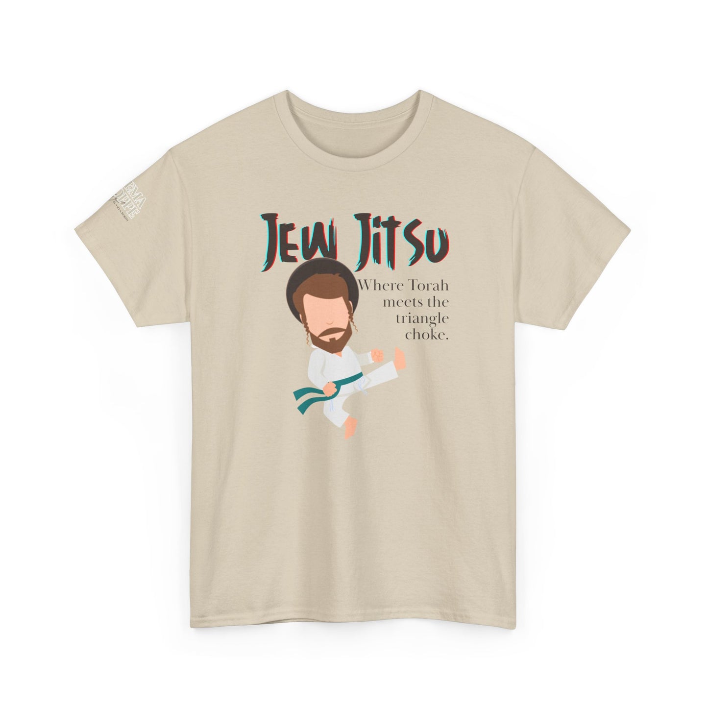 Jew Jitsu Funny Unisex Tee - Cotton Martial Arts Torah Shirt