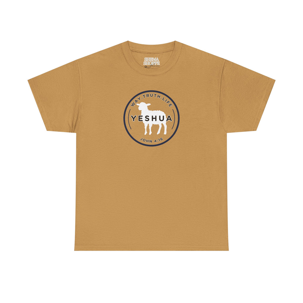 Yeshua 'Way, Truth, Life' Heavy Cotton Graphic Tee