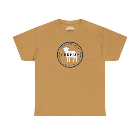 Yeshua 'Way, Truth, Life' Heavy Cotton Graphic Tee