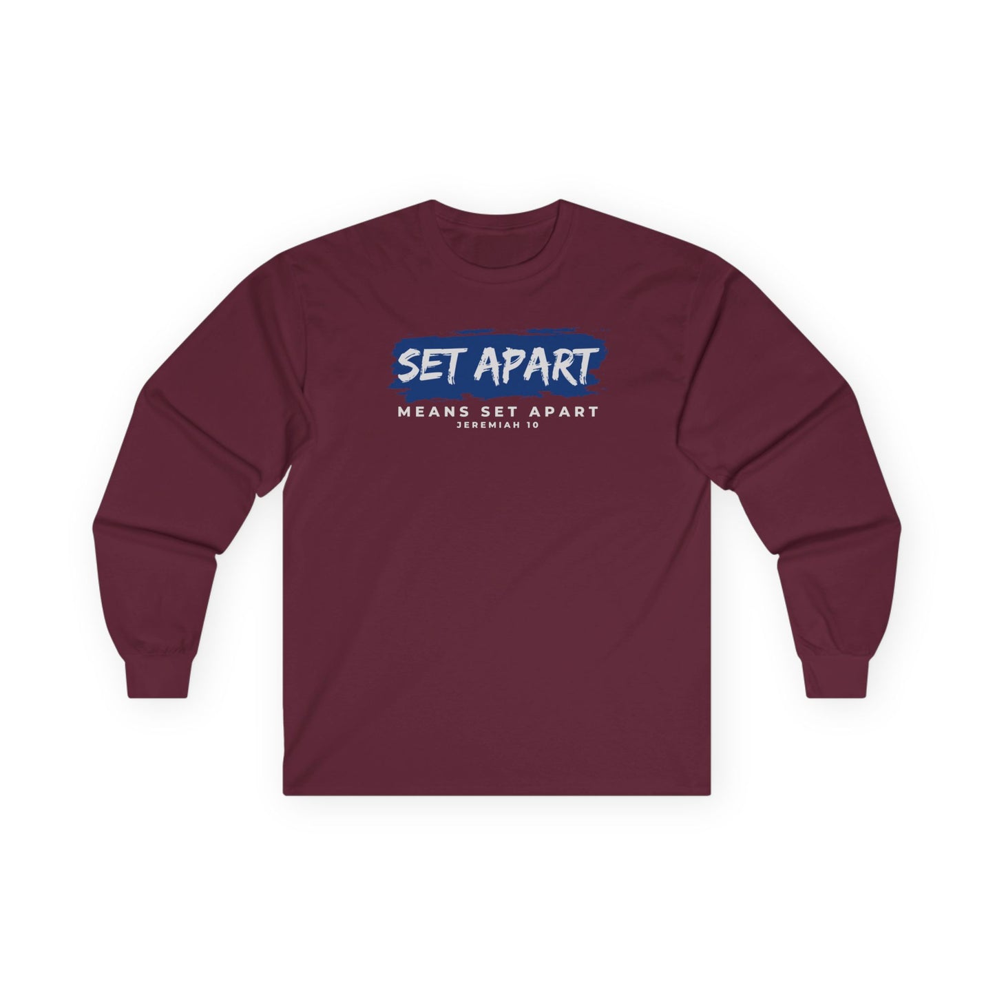Set Apart Unisex Long Sleeve Tee - Inspirational Graphic Shirt