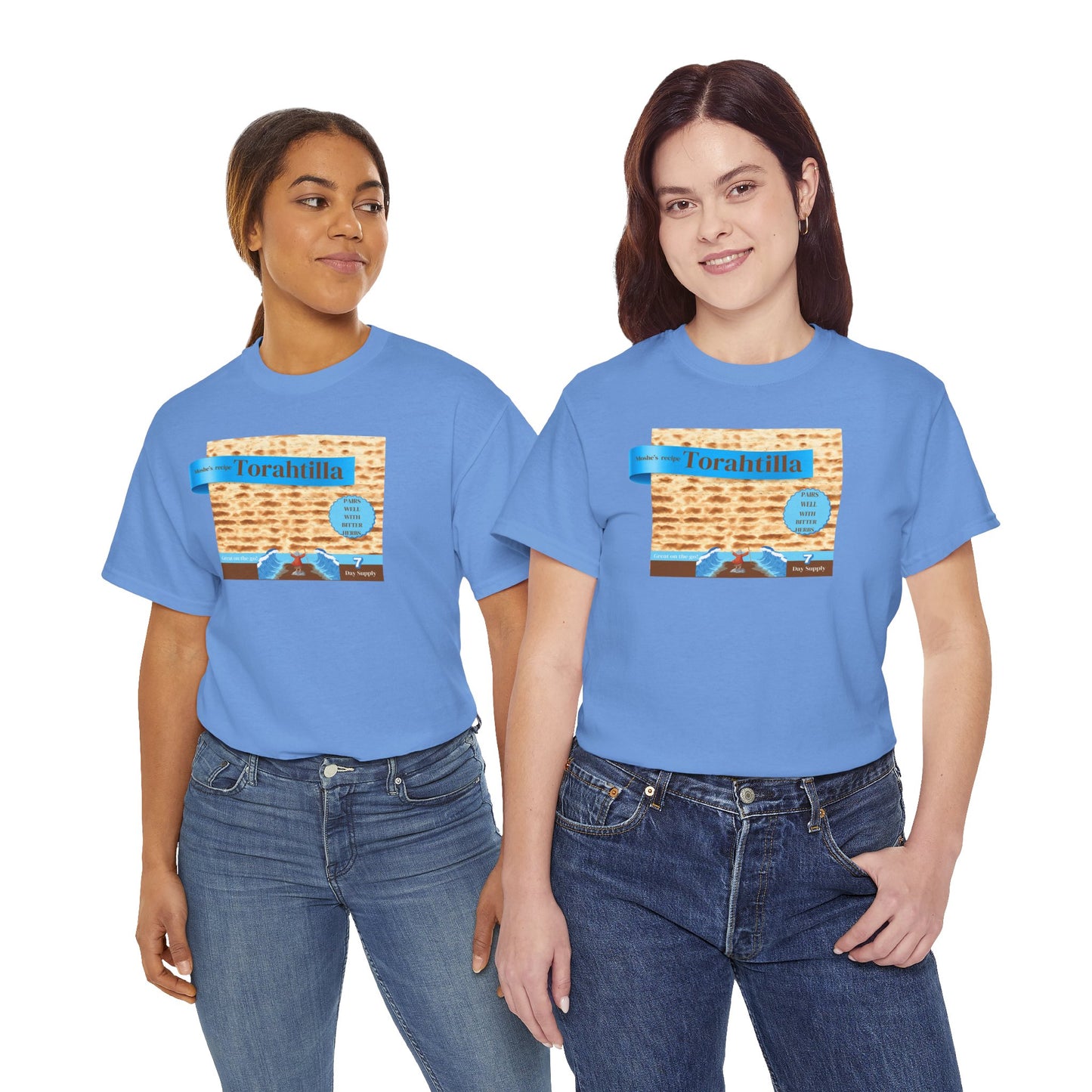 Passover Matzo Unisex Tee - Moshe's Recipe Torahtillas Cotton Funny Shirt