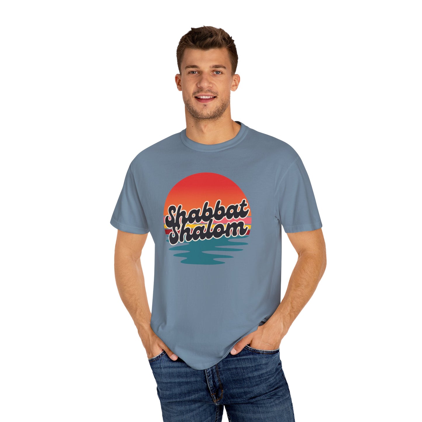 Sunset Shabbat Shalom T-shirt