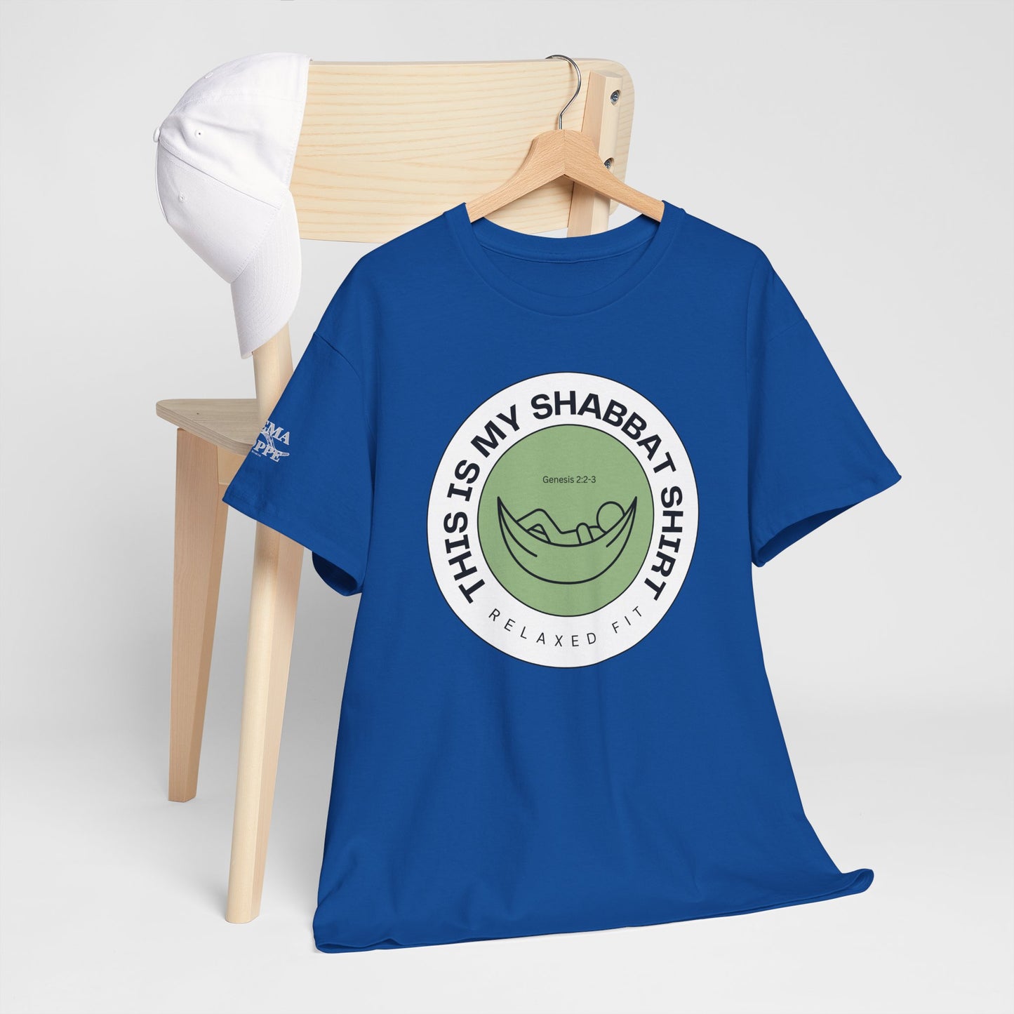 This Is My Shabbat Shirt — Chilling Out Is a Commandment Hammock Sabbath Cotton Tee