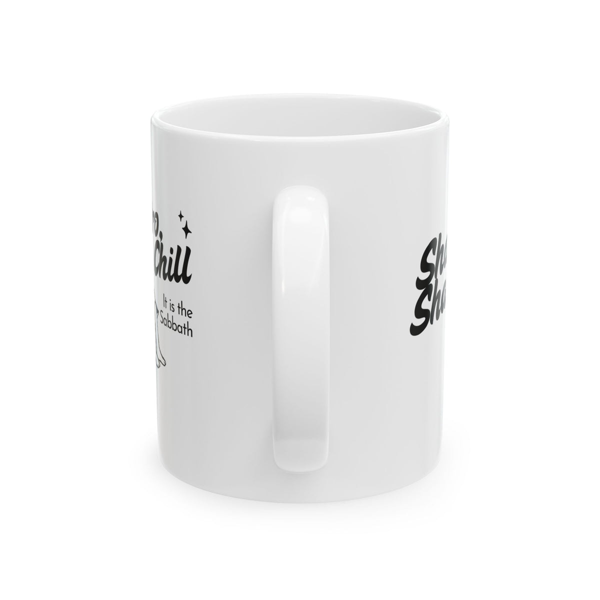 Chill Bro Shabbat Shalom Ceramic Mug