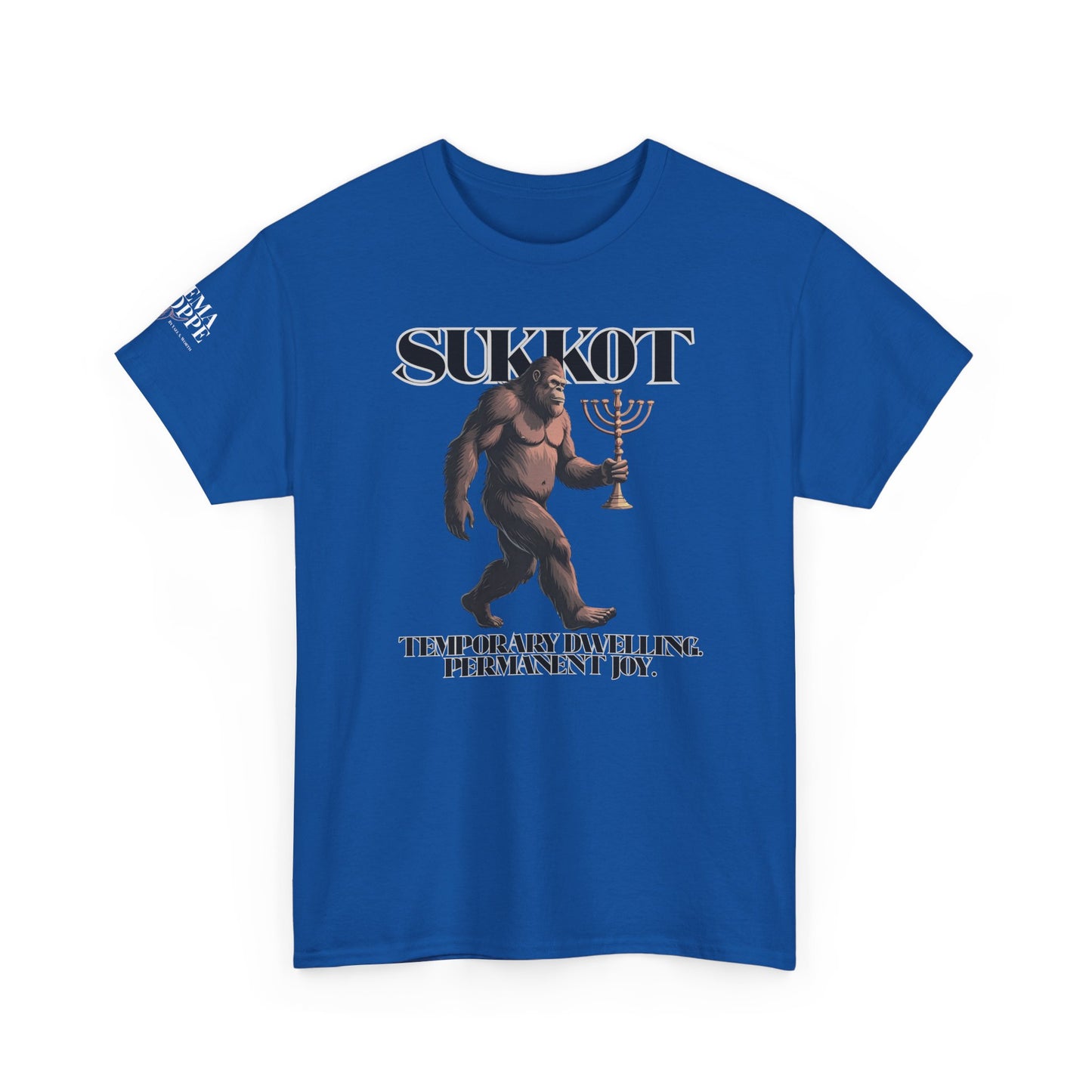 Sukkot Bigfoot Menorah Joy Legendary Shirt