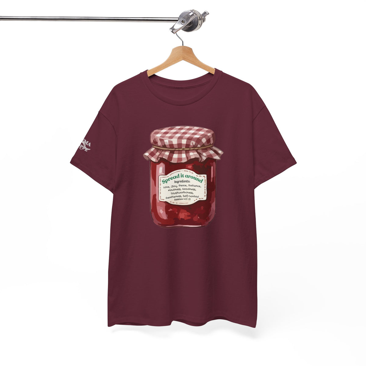 Fruit Of The Spirit Graphic Tee — Vintage Preserves "Spread it Around" T‑Shirt Galations