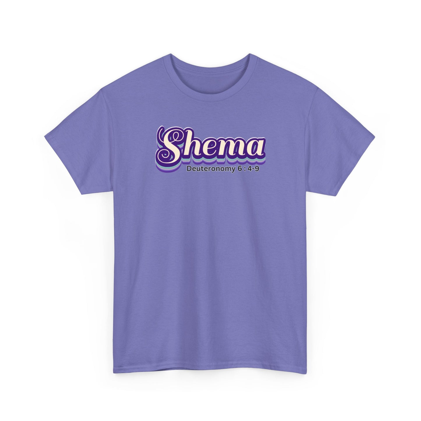 Faded Retro Shema Unisex Heavy Cotton Tee