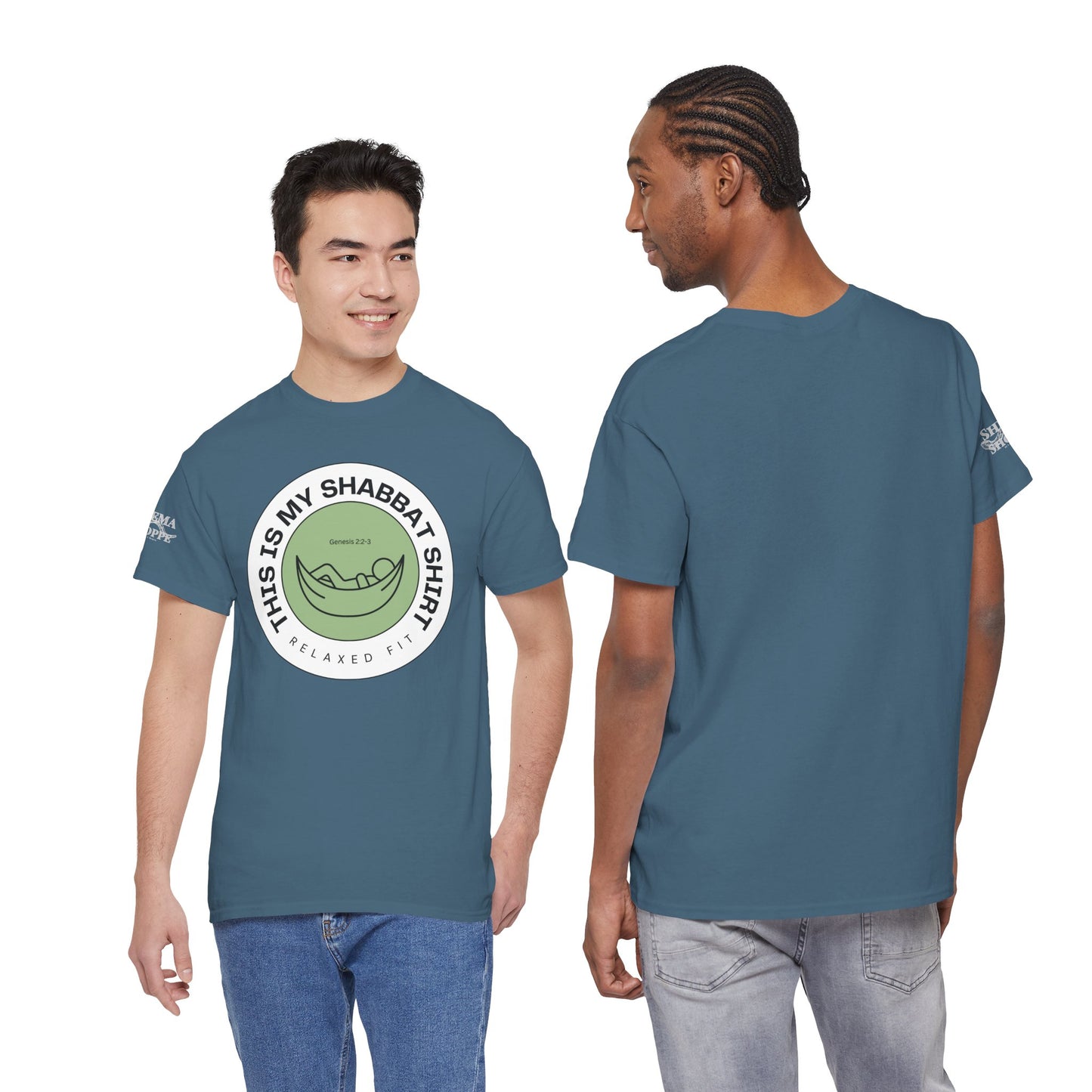 This Is My Shabbat Shirt — Chilling Out Is a Commandment Hammock Sabbath Cotton Tee